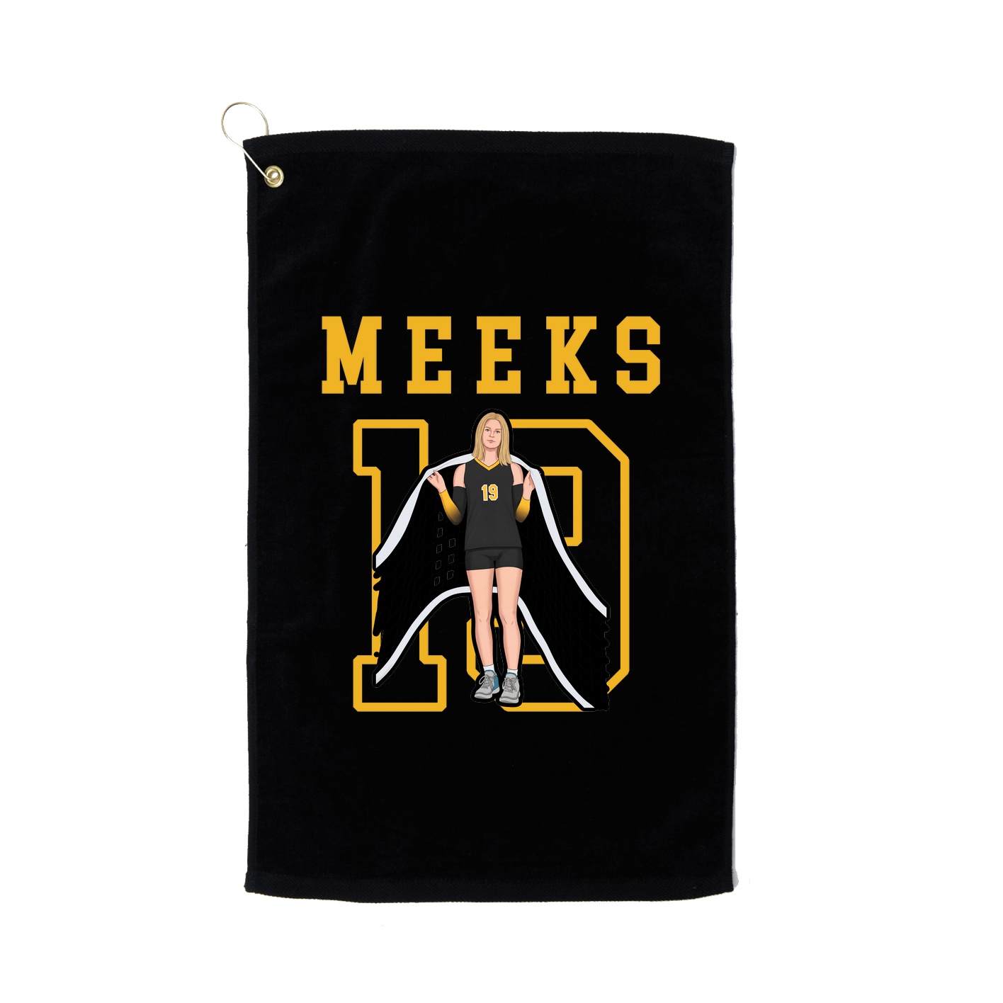 Golf Towel — Shirsey in Black