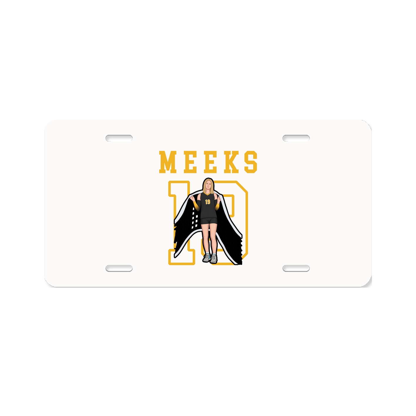 License Plate — Shirsey in Classic