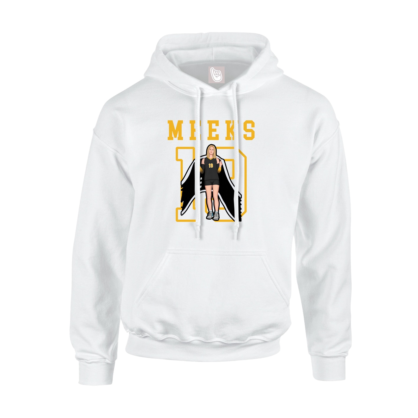 Youth Hoodie — Shirsey in White