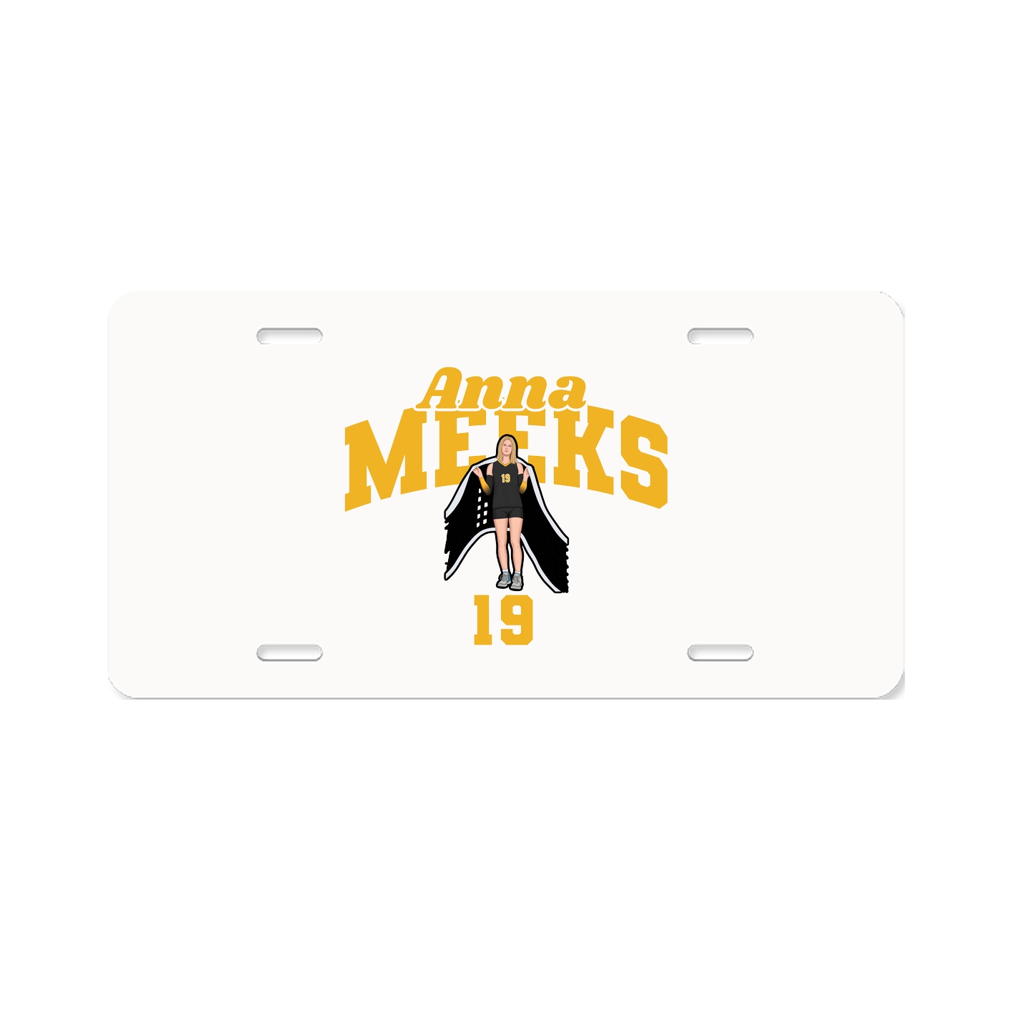 License Plate — Signature Arch in Classic