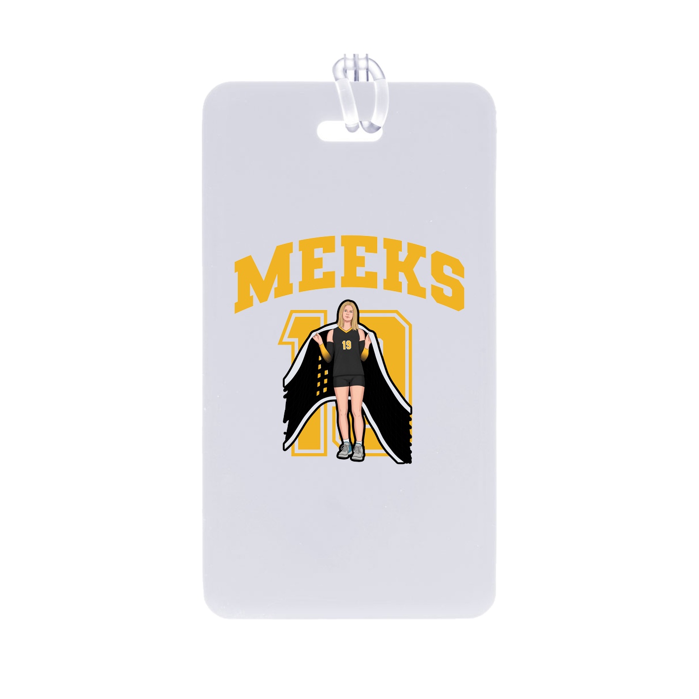 Bag Tag — Number in Classic