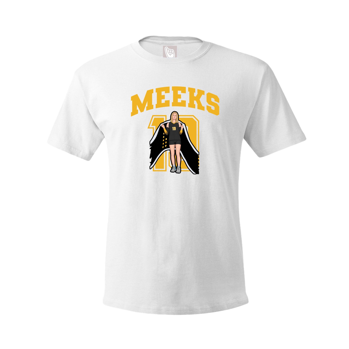 Tee — Number in White