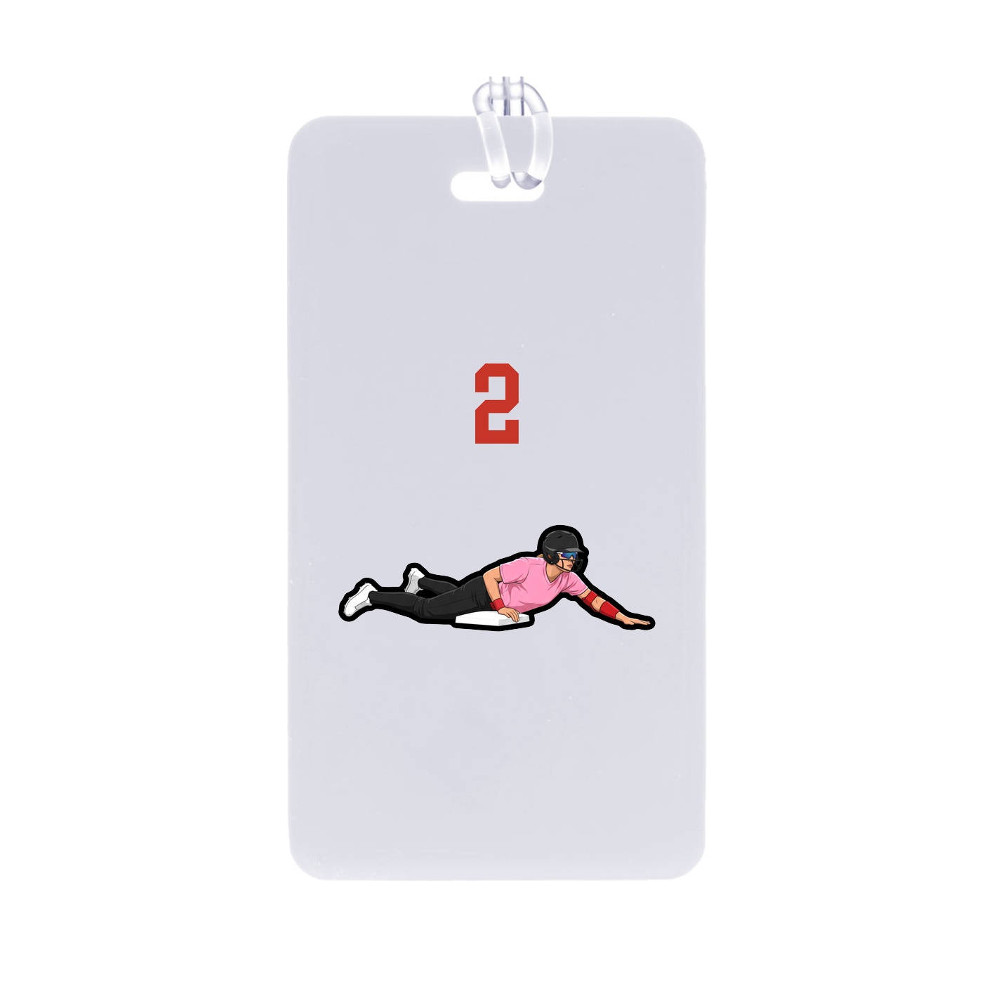 Bag Tag — Number Top in Classic
