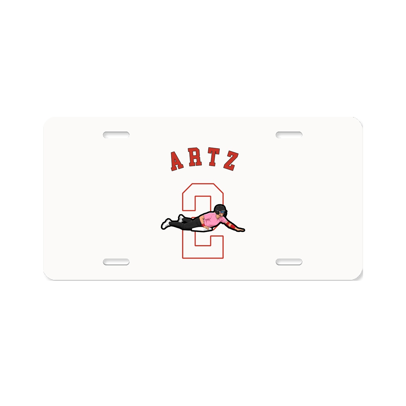 License Plate — Shirsey Arch in Classic