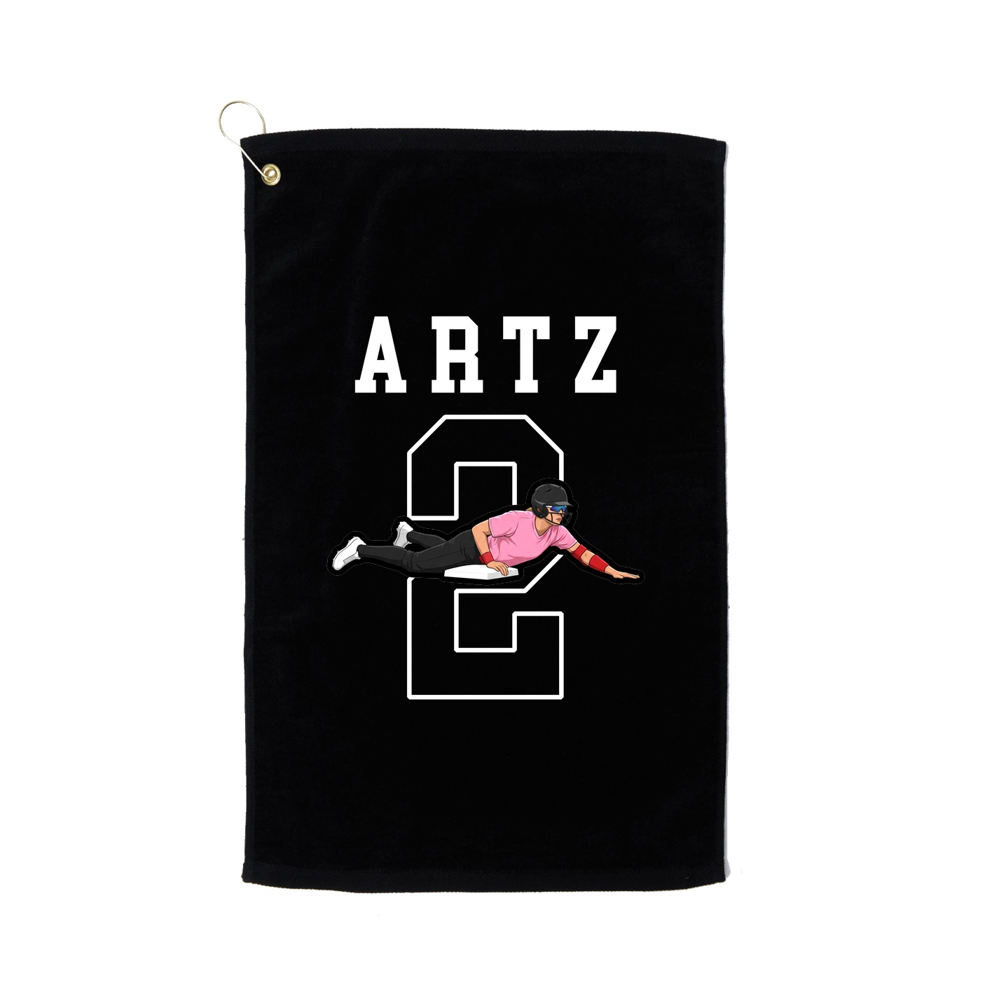 Golf Towel — Shirsey in Black