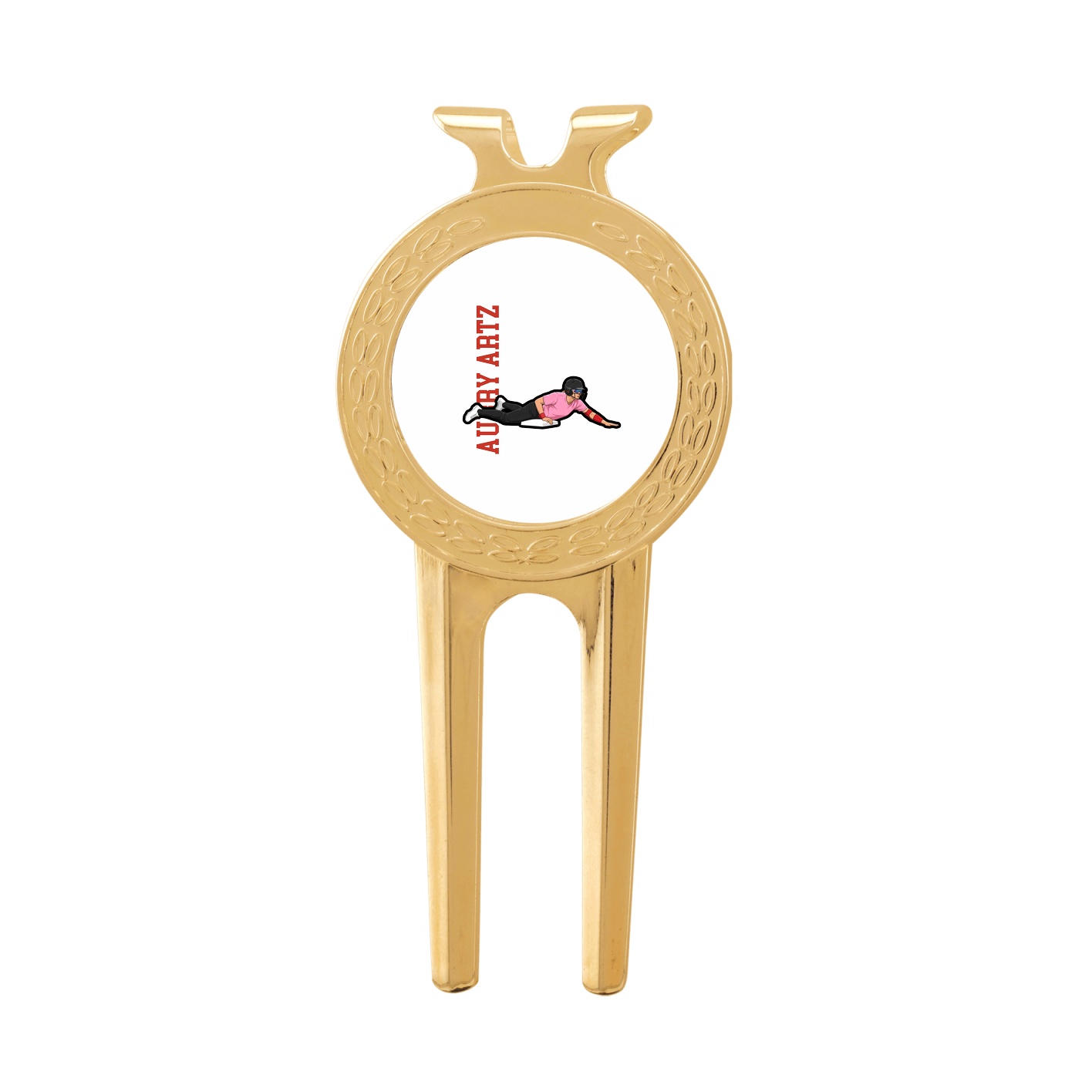 Divot Tool with Ball Marker — Name Vertical in Classic