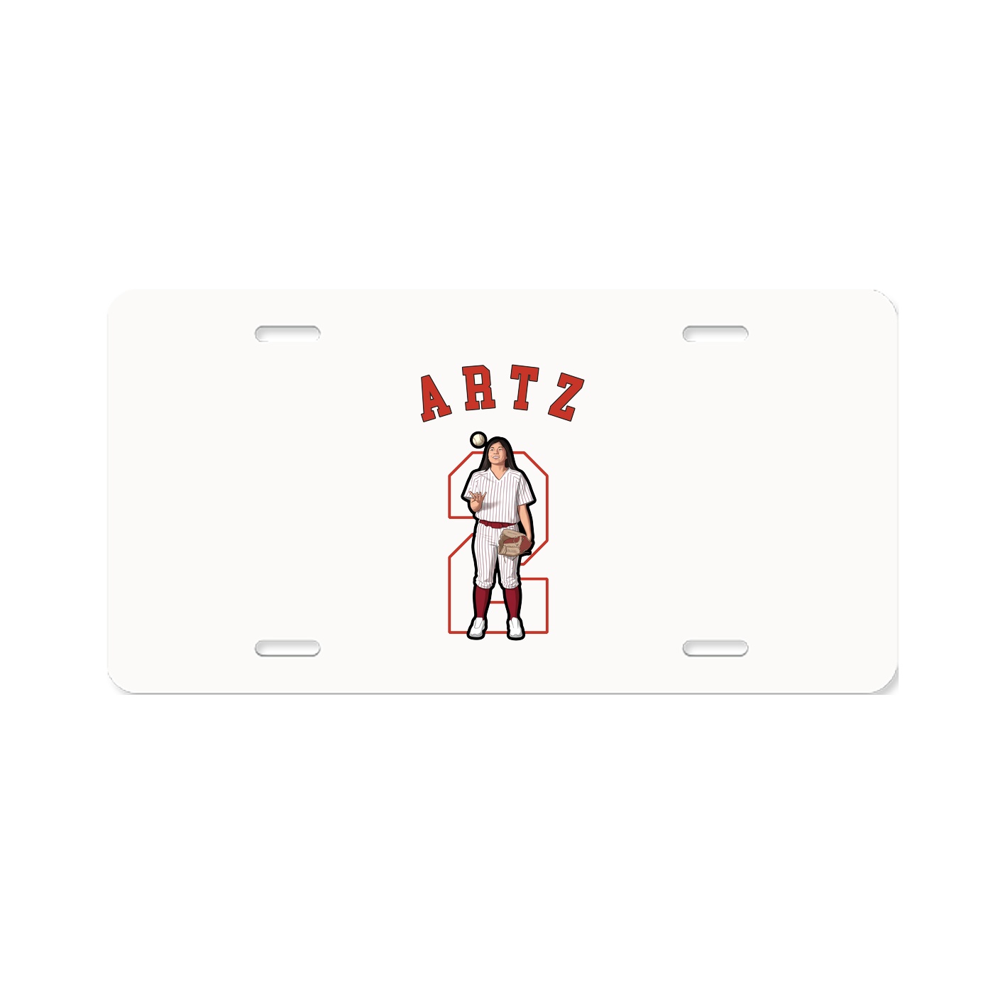 License Plate — Shirsey Arch in Classic