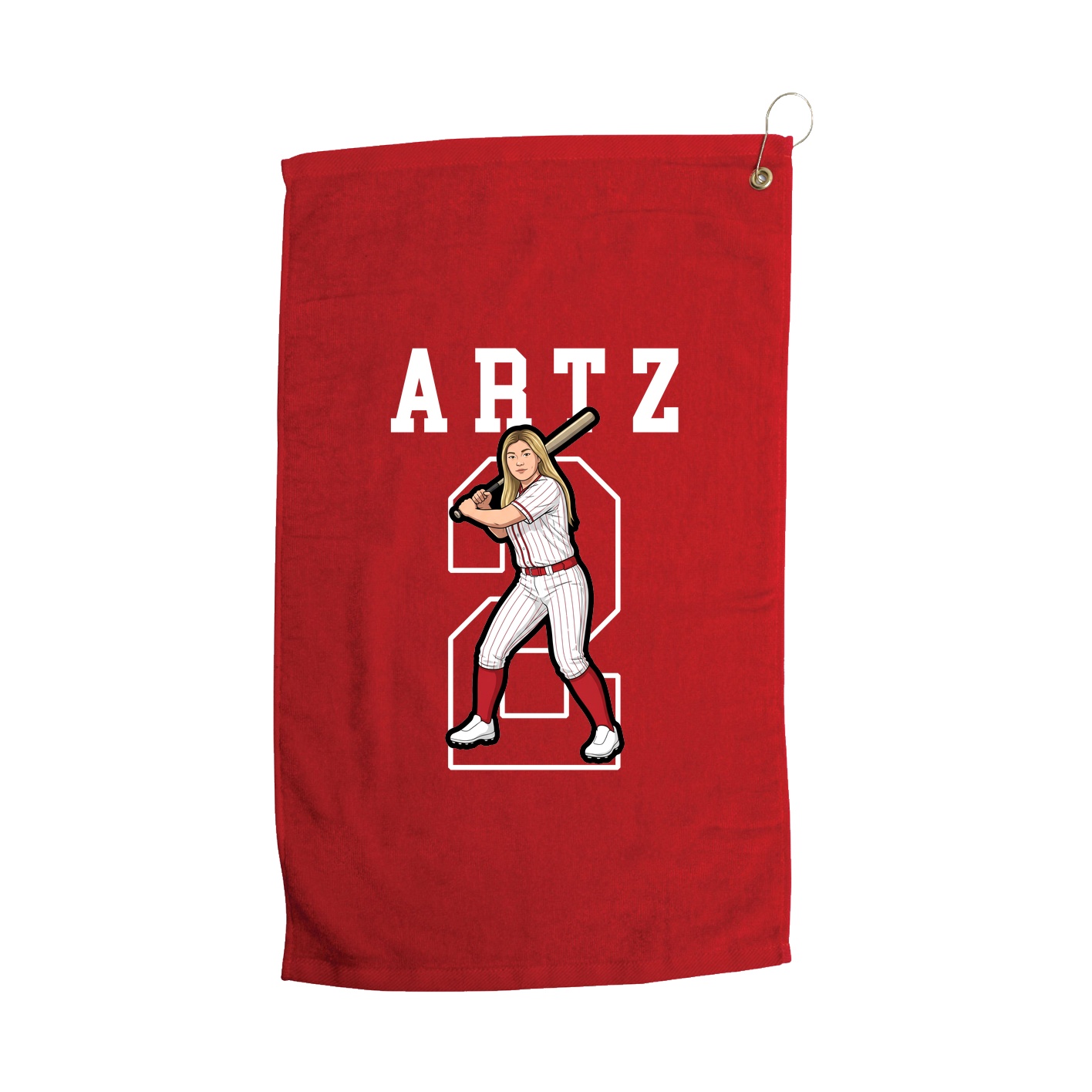 Golf Towel — Shirsey in Red