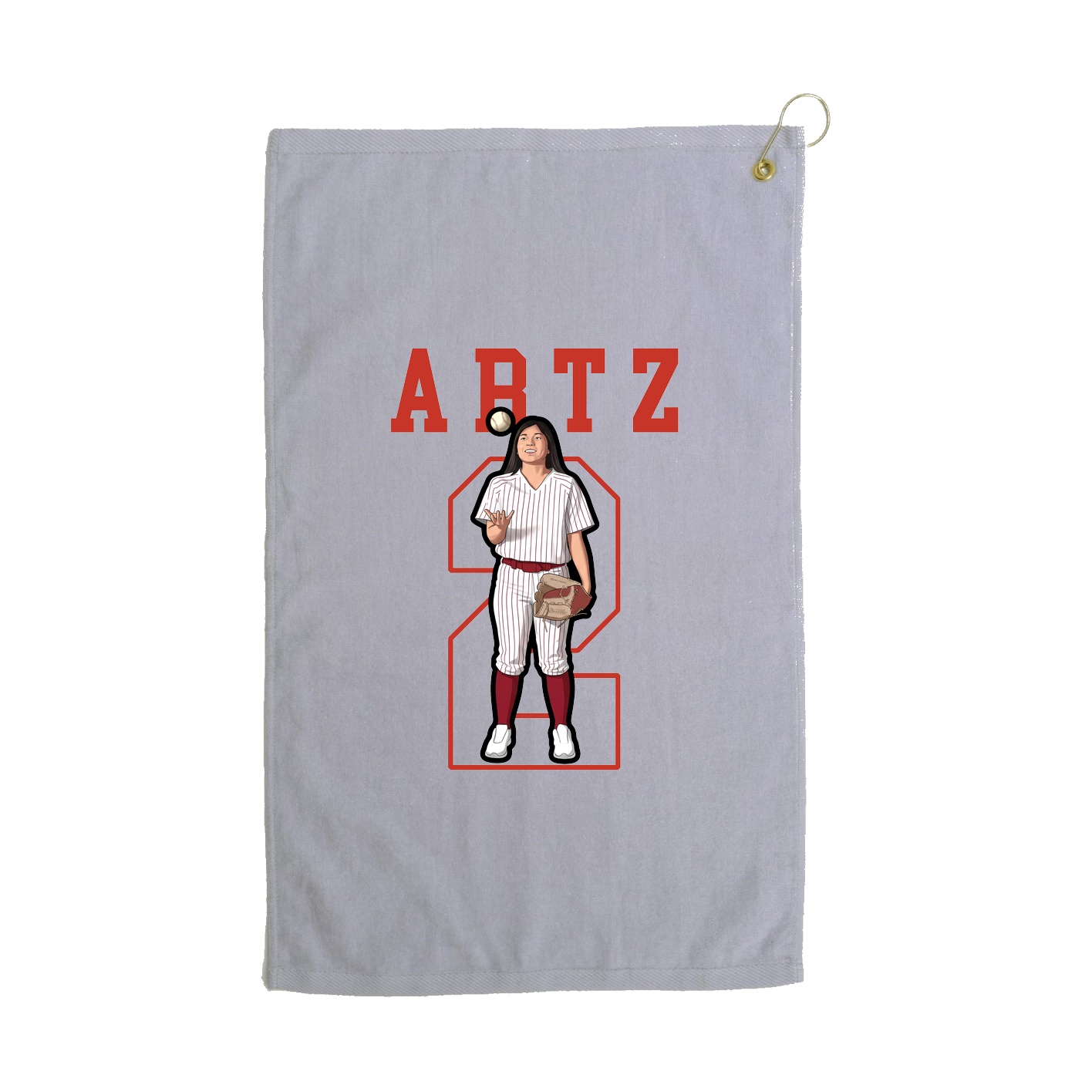 Golf Towel — Shirsey in Grey