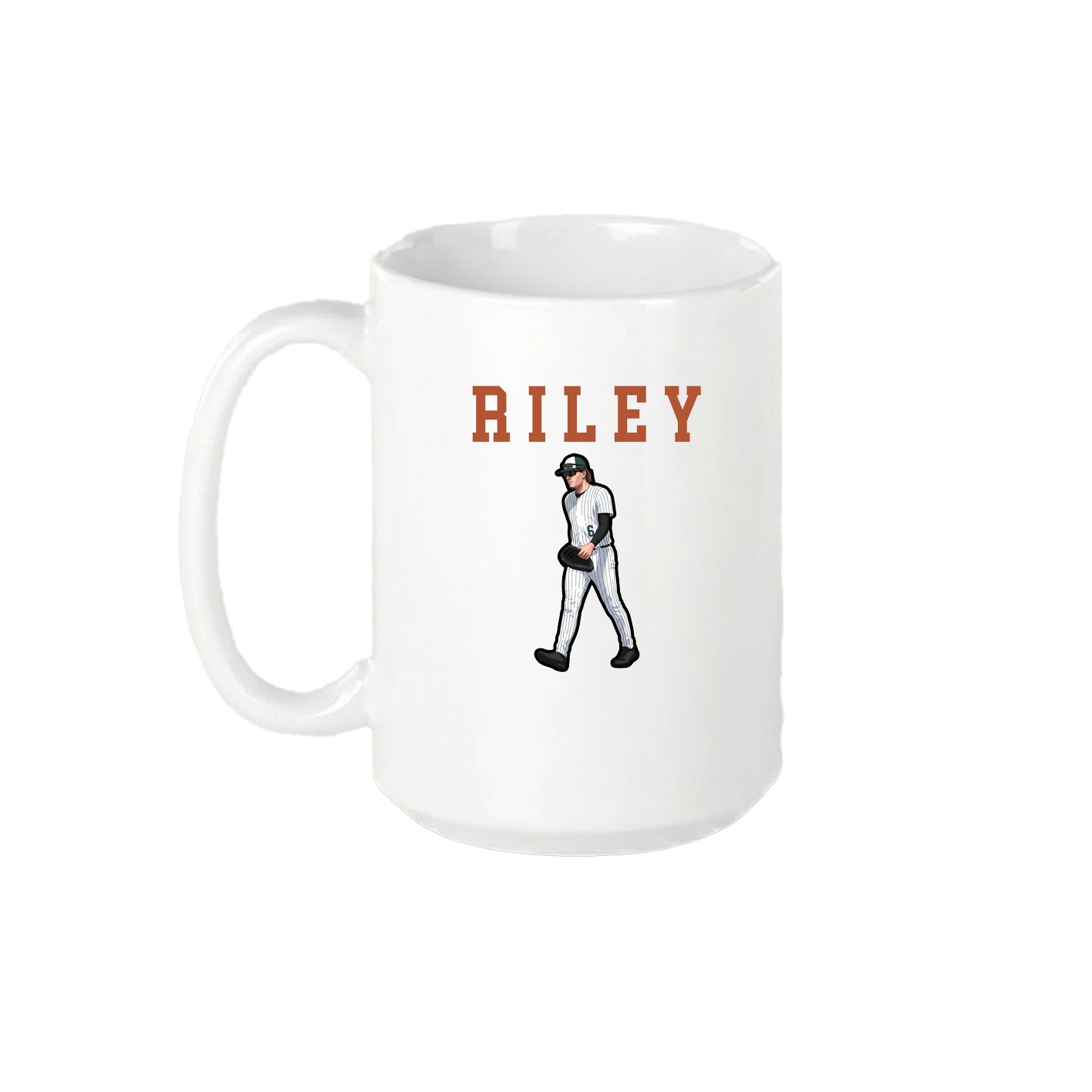 15oz Coffee Mug — Shirsey in White
