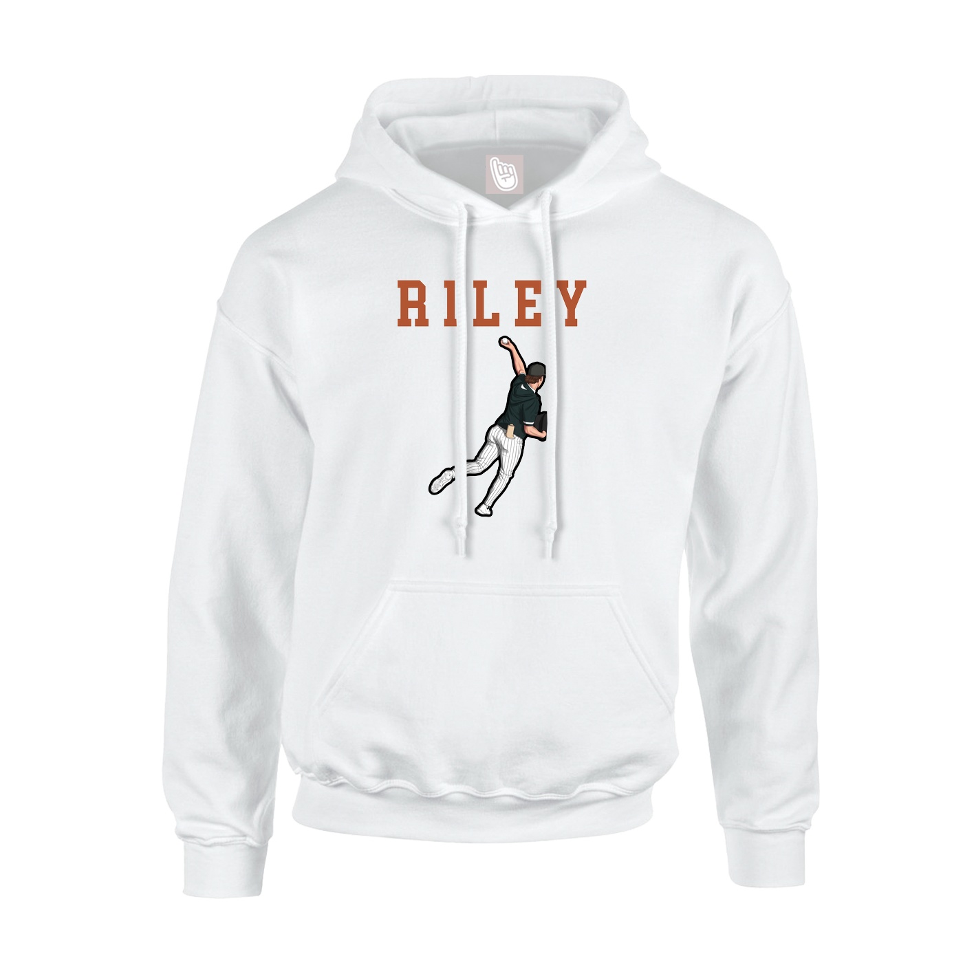 Hoodie — Shirsey in White