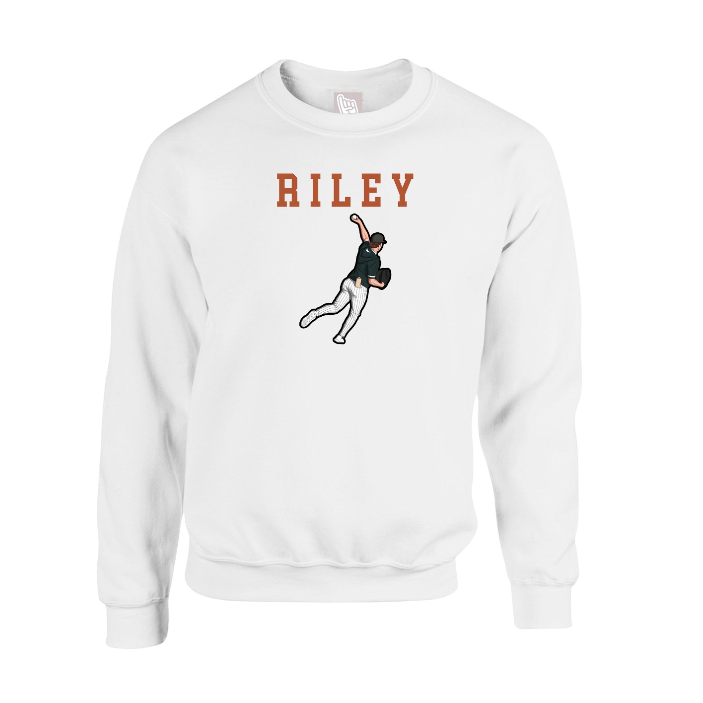 Fleece Crew — Shirsey in White