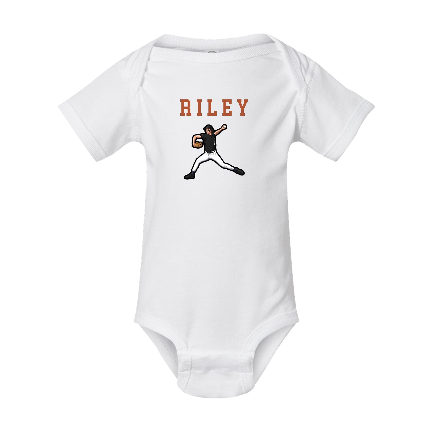 Baby Onesie — Shirsey in White