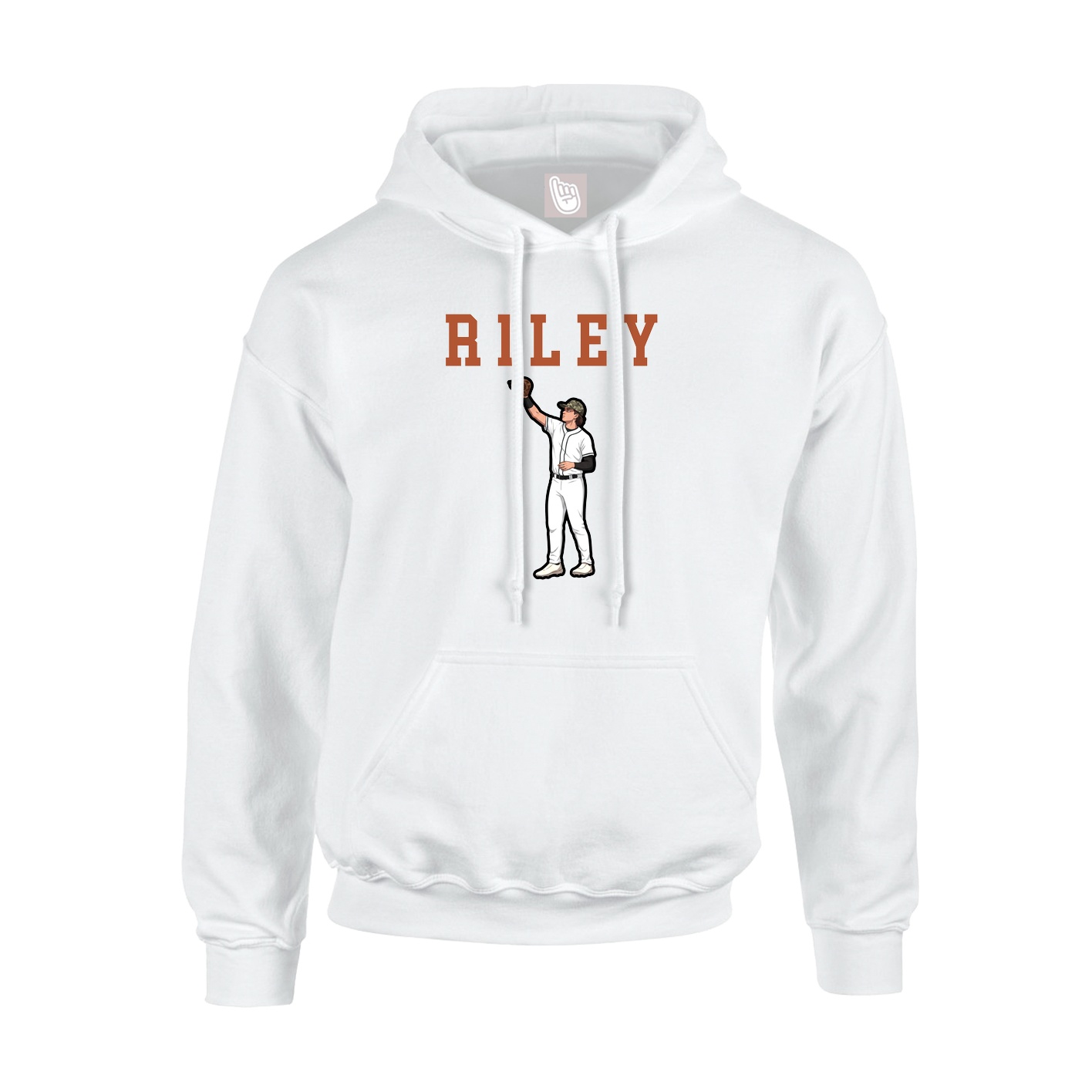 Youth Hoodie — Shirsey in White