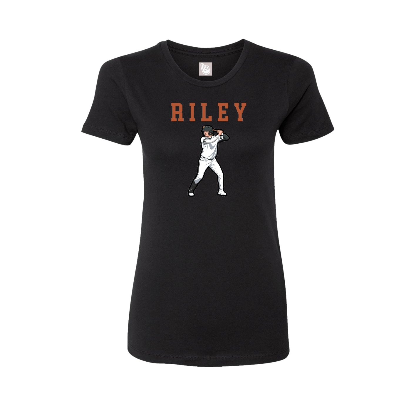 Fitted Women's Tee — Shirsey in Black