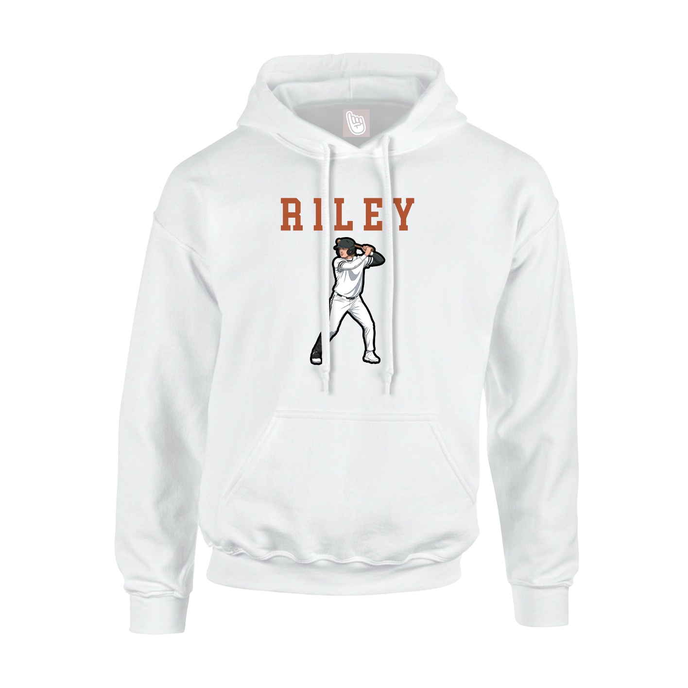 Hoodie — Shirsey in White