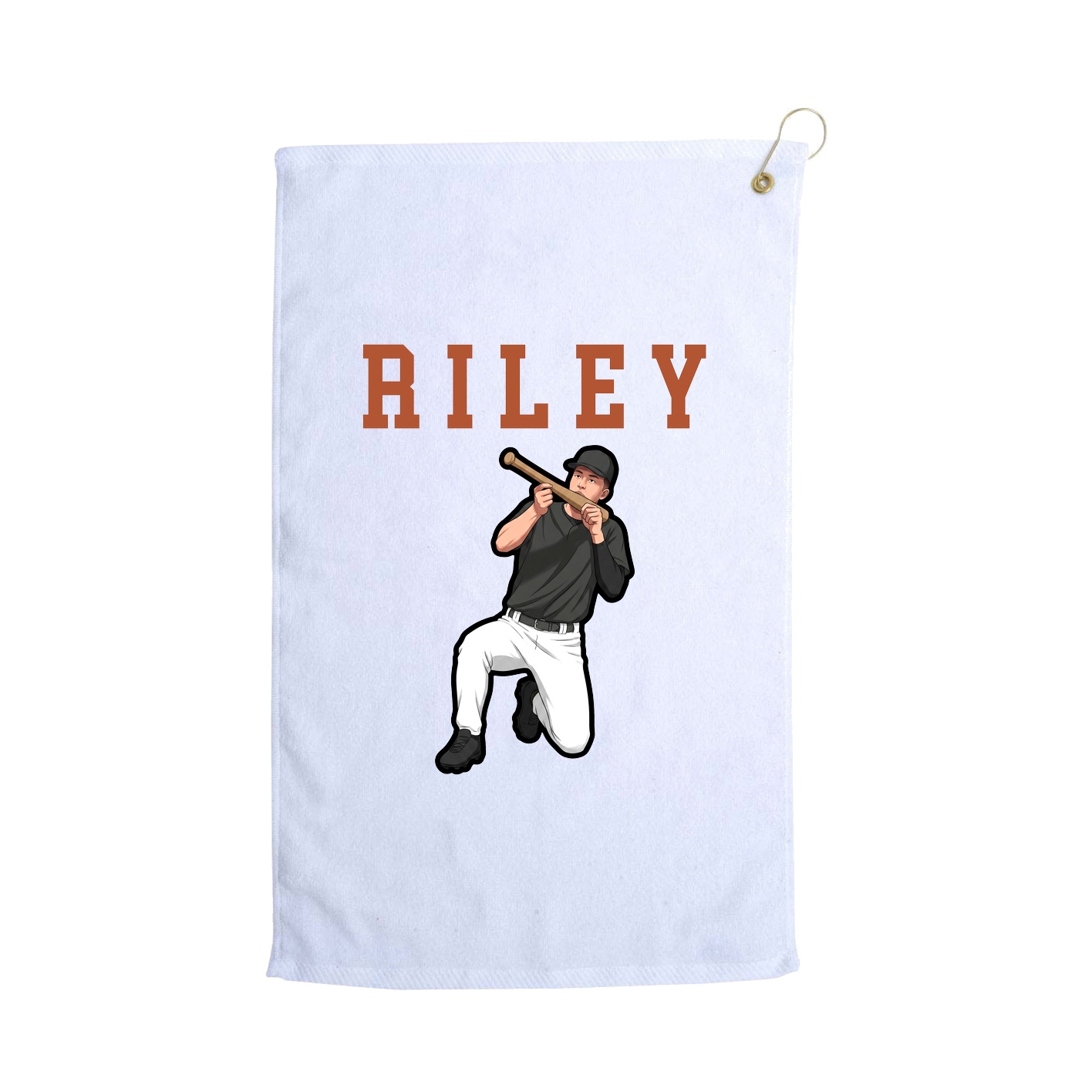 Golf Towel — Shirsey in White