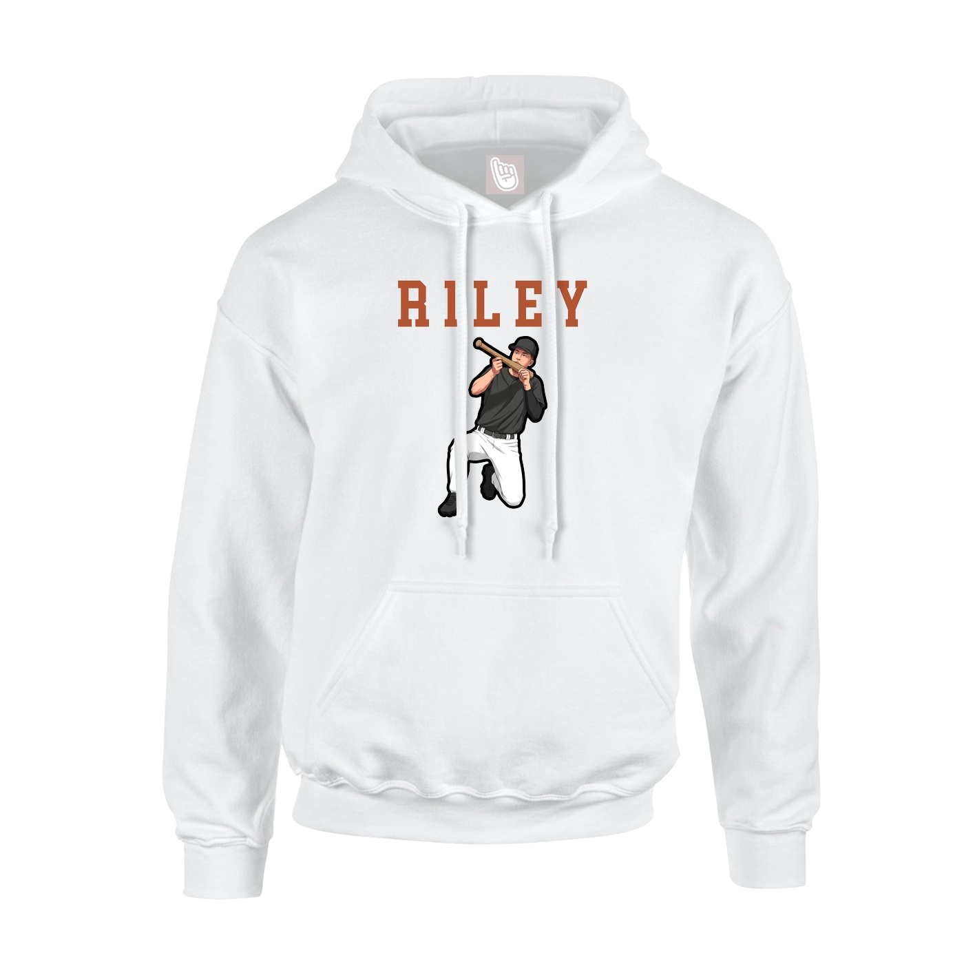 Youth Hoodie — Shirsey in White