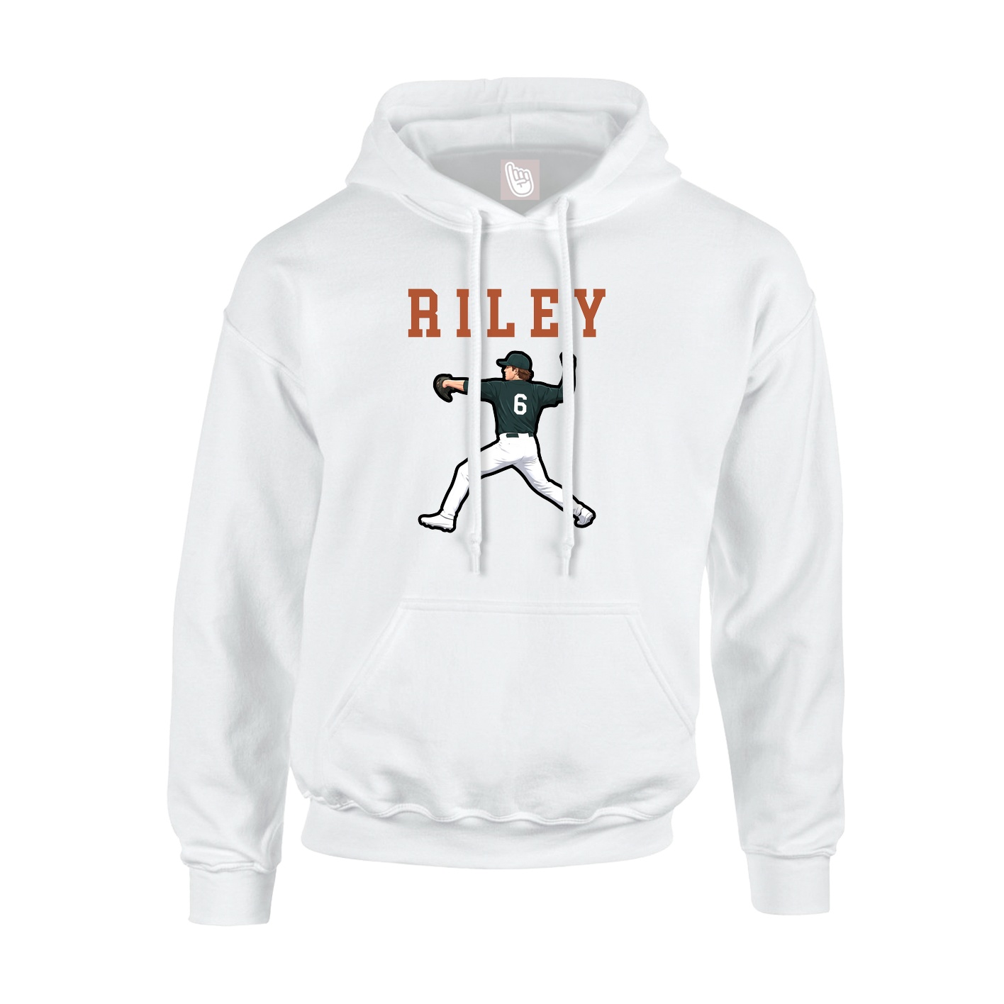 Youth Hoodie — Shirsey in White