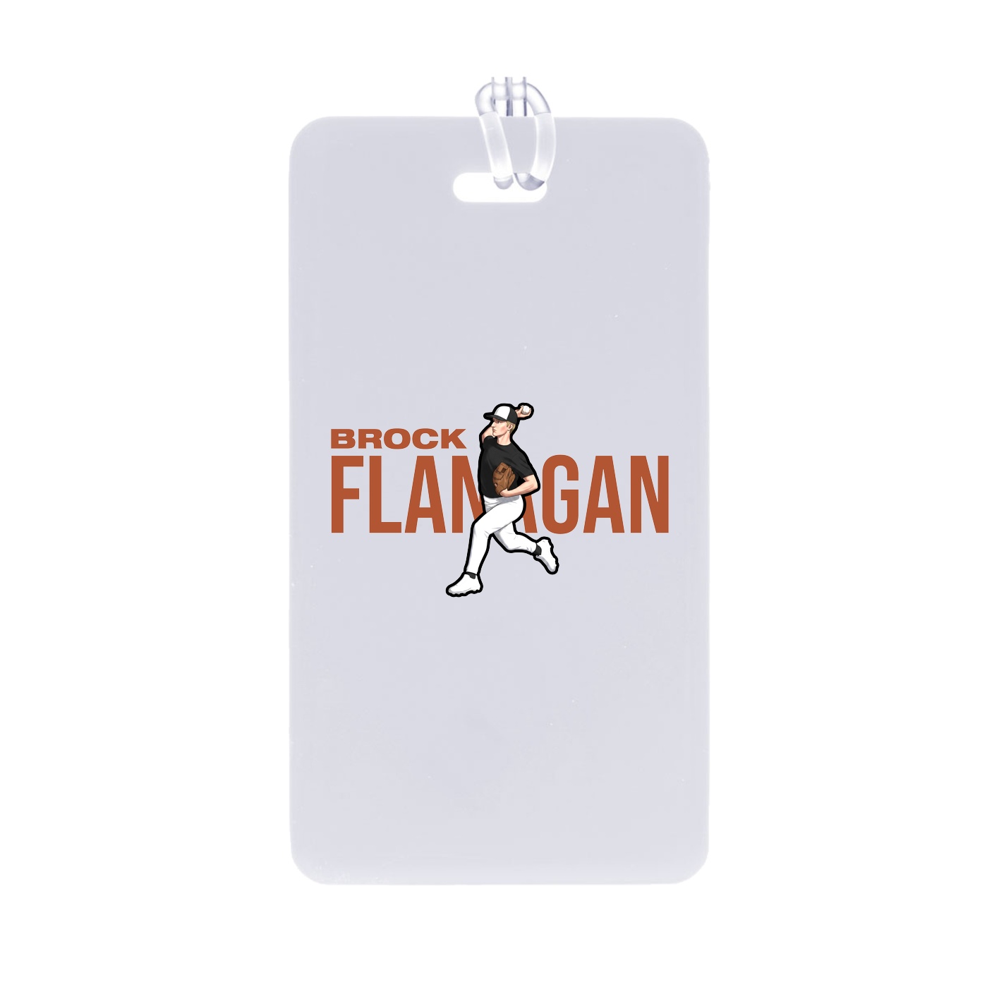 Bag Tag — Player Name in Classic