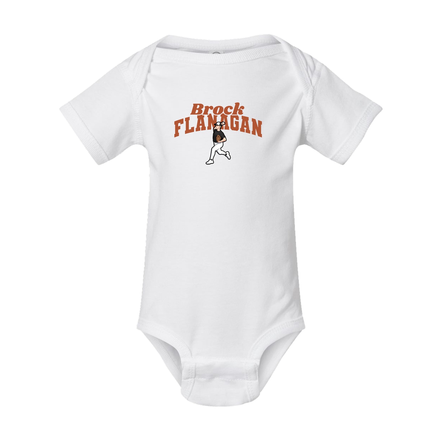 Baby Onesie — Signature Arch in White