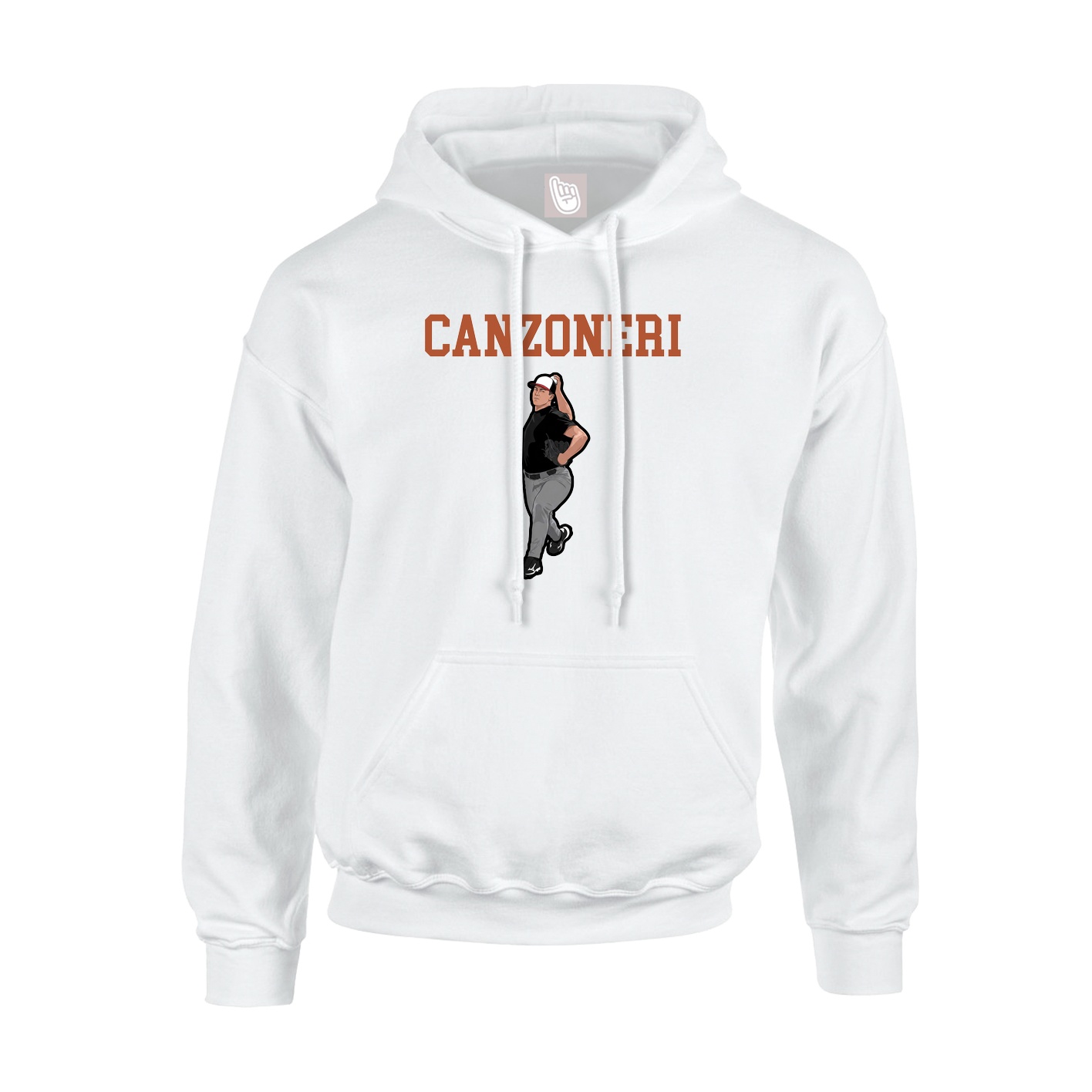Youth Hoodie — Shirsey in White