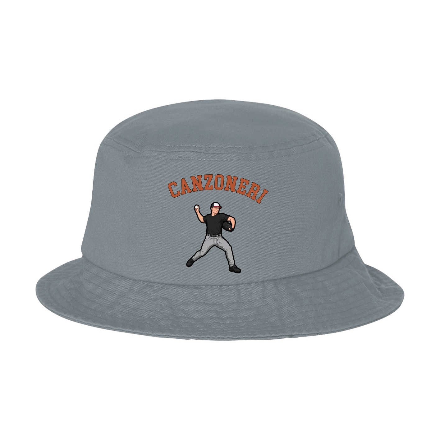 Bucket Cap — Shirsey Arch in Grey