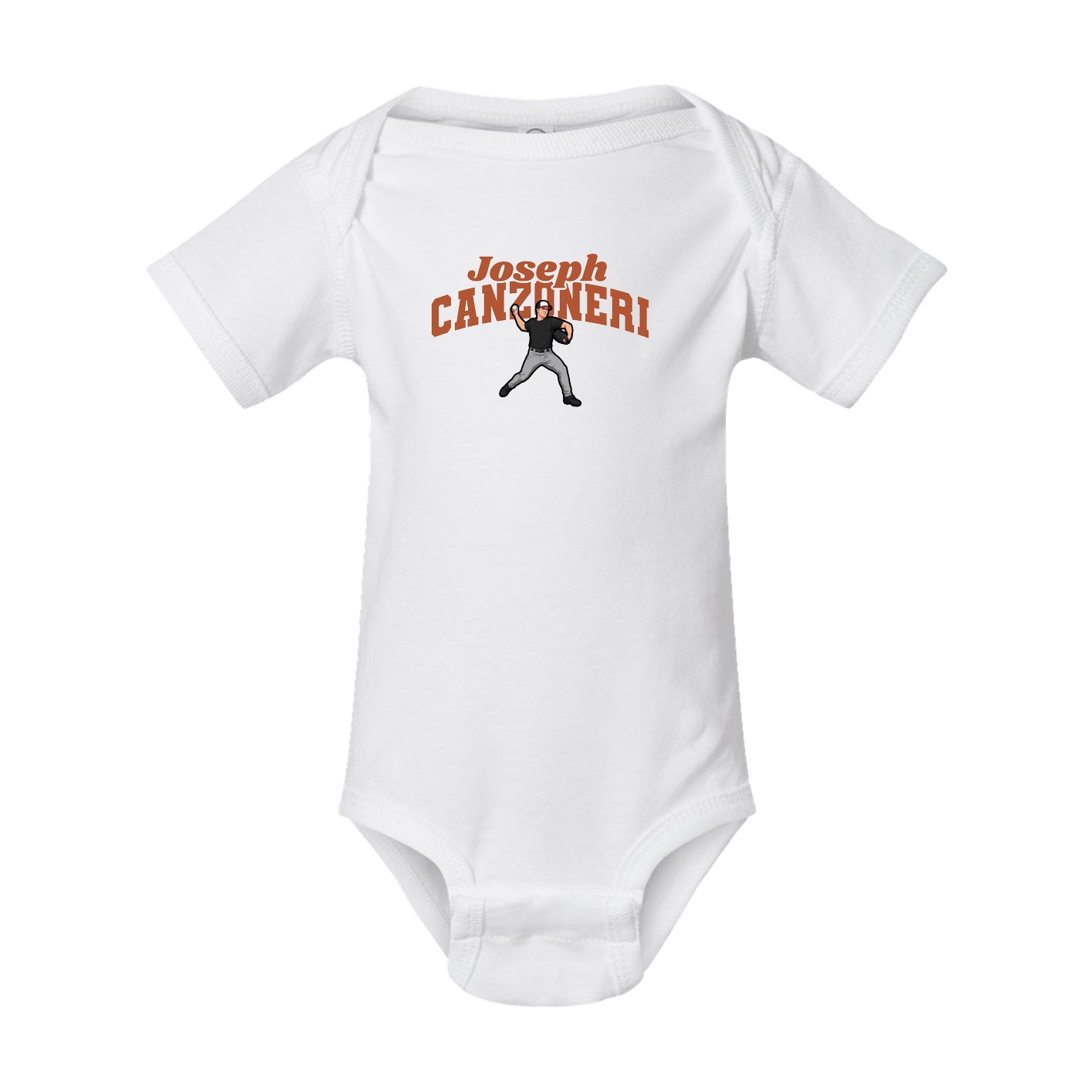 Baby Onesie — Signature Arch in White