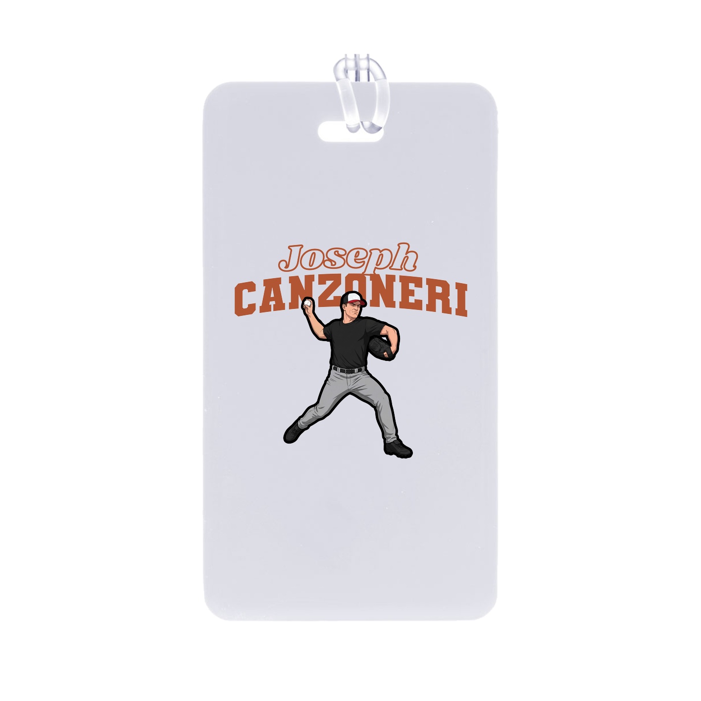 Bag Tag — Name Arch in Classic