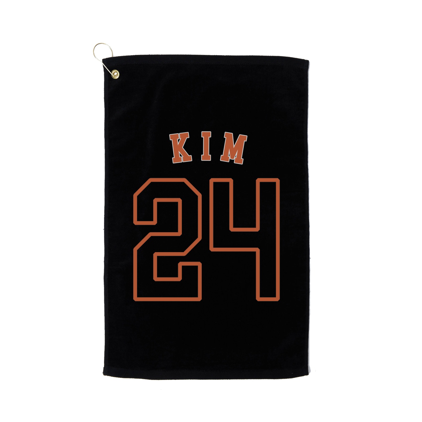 Golf Towel — Shirsey Arch in Black