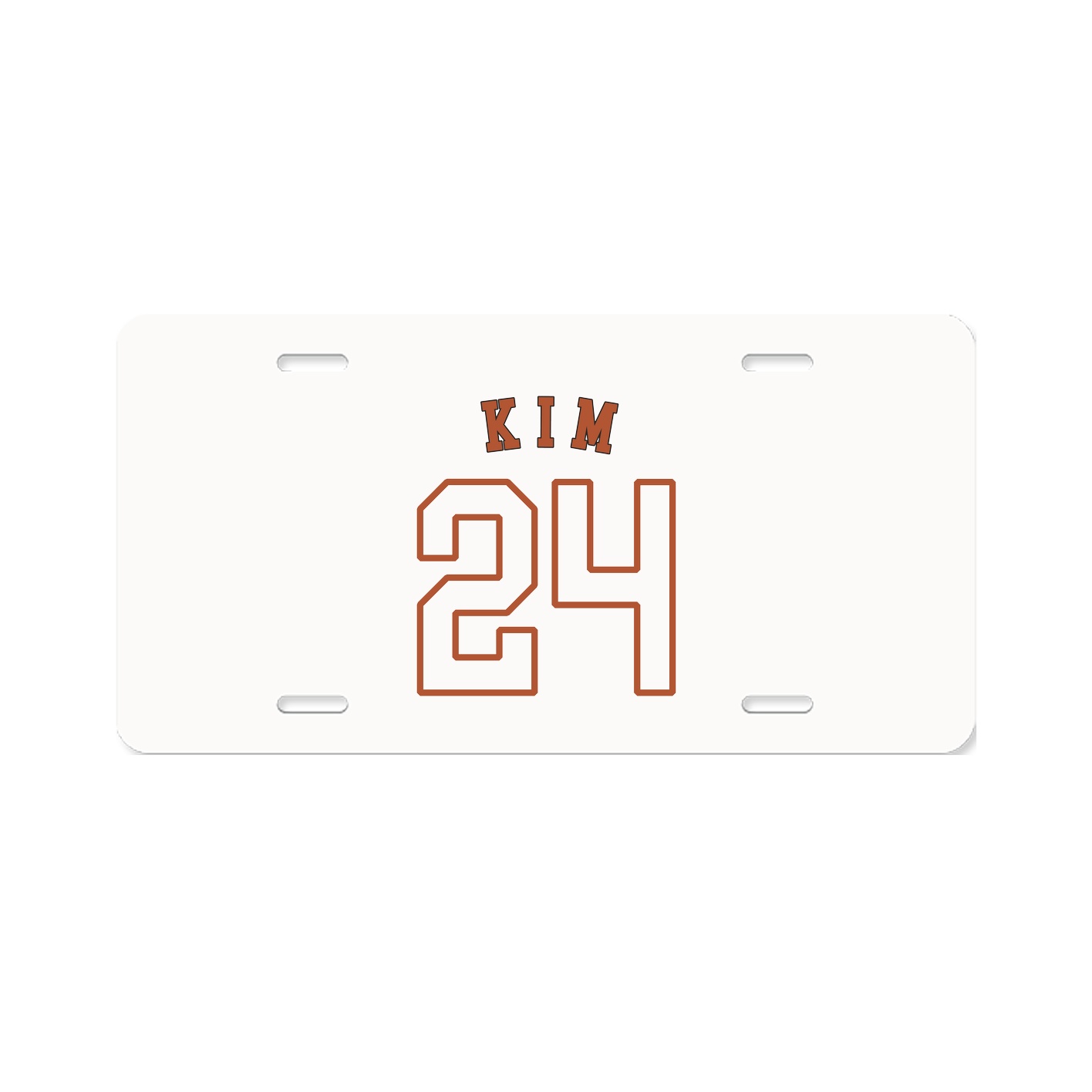 License Plate — Shirsey Arch in Classic