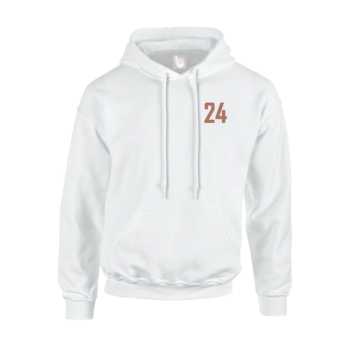 Youth Hoodie — Front Shirsy in White