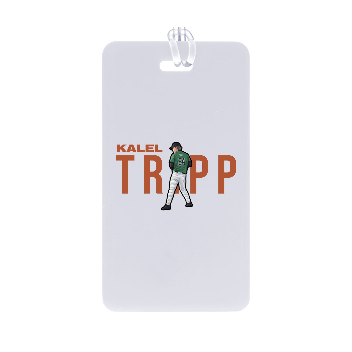 Bag Tag — Player Name in Classic