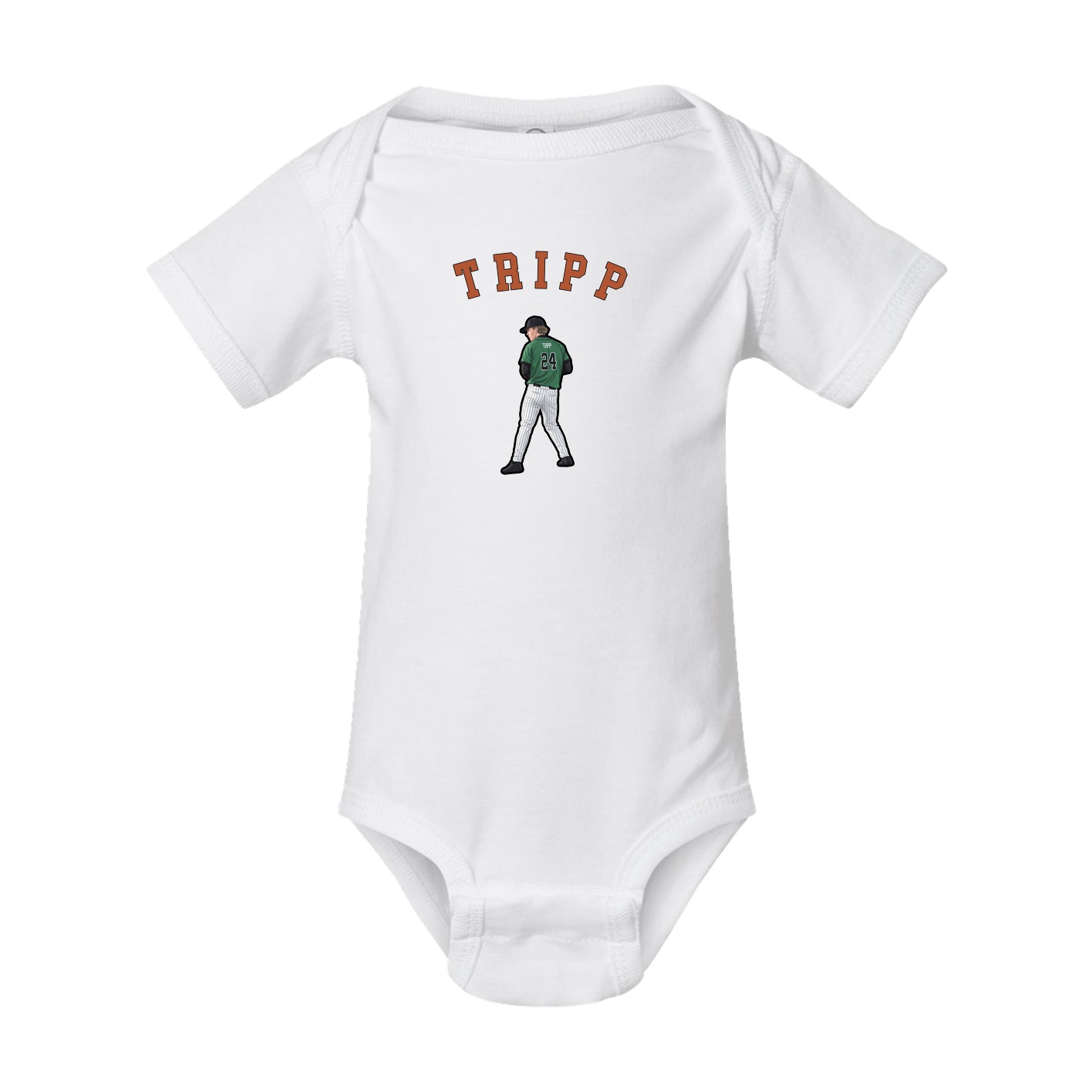 Baby Onesie — Shirsey Arch in White
