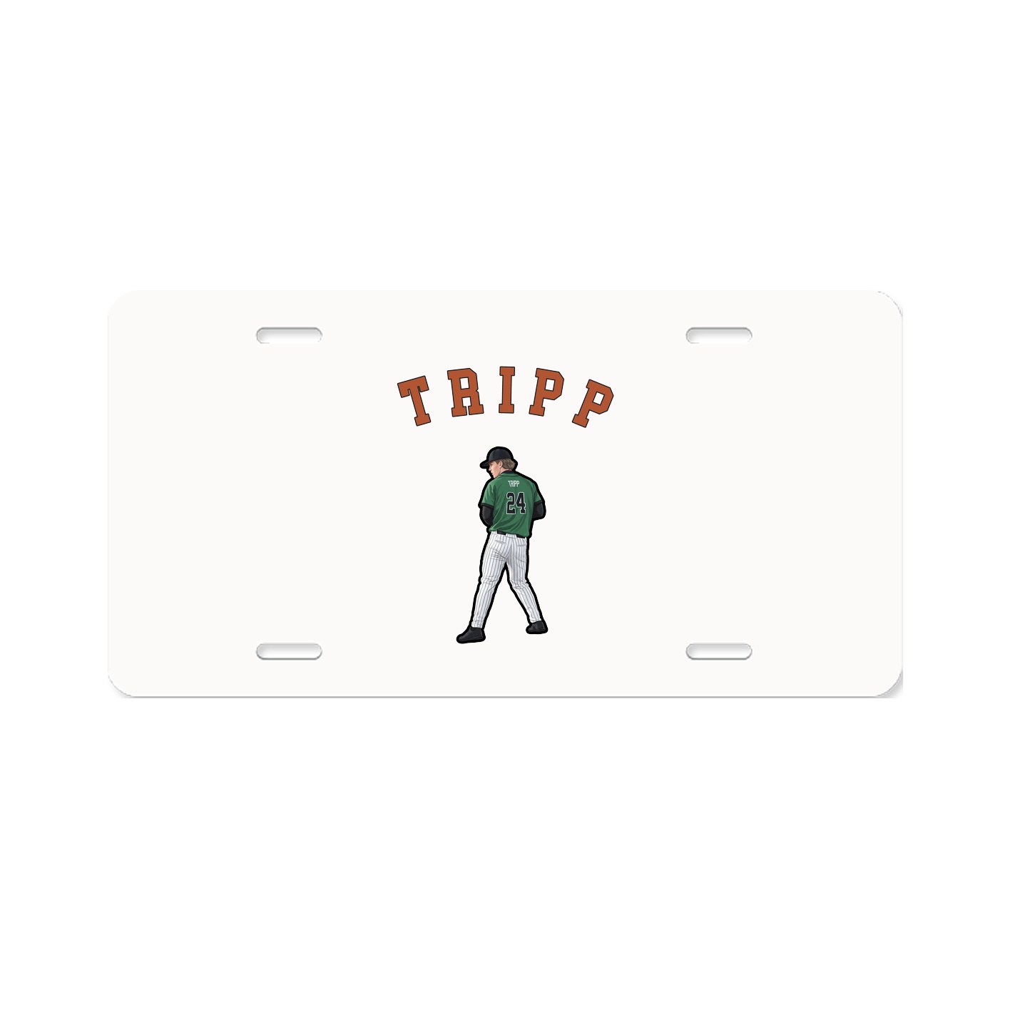 License Plate — Shirsey Arch in Classic
