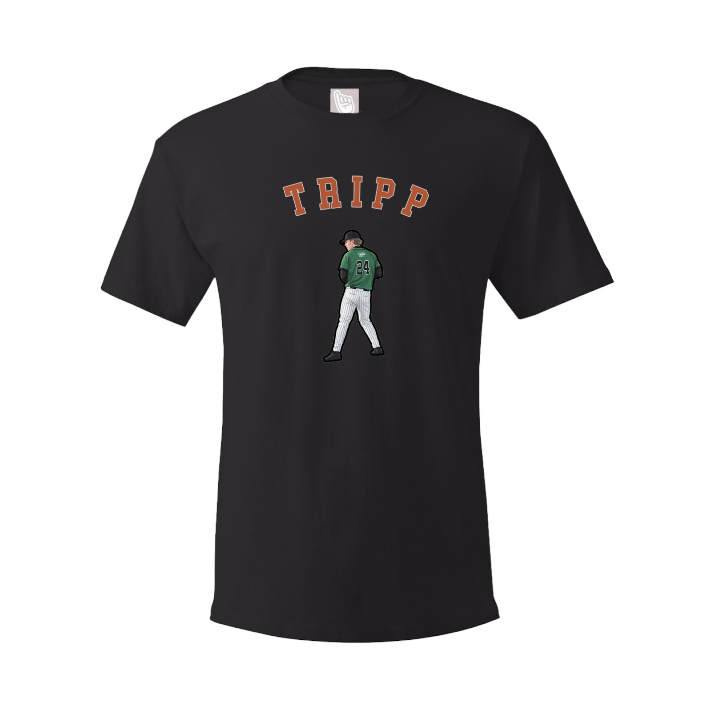 Youth Tee — Shirsey Arch in Black