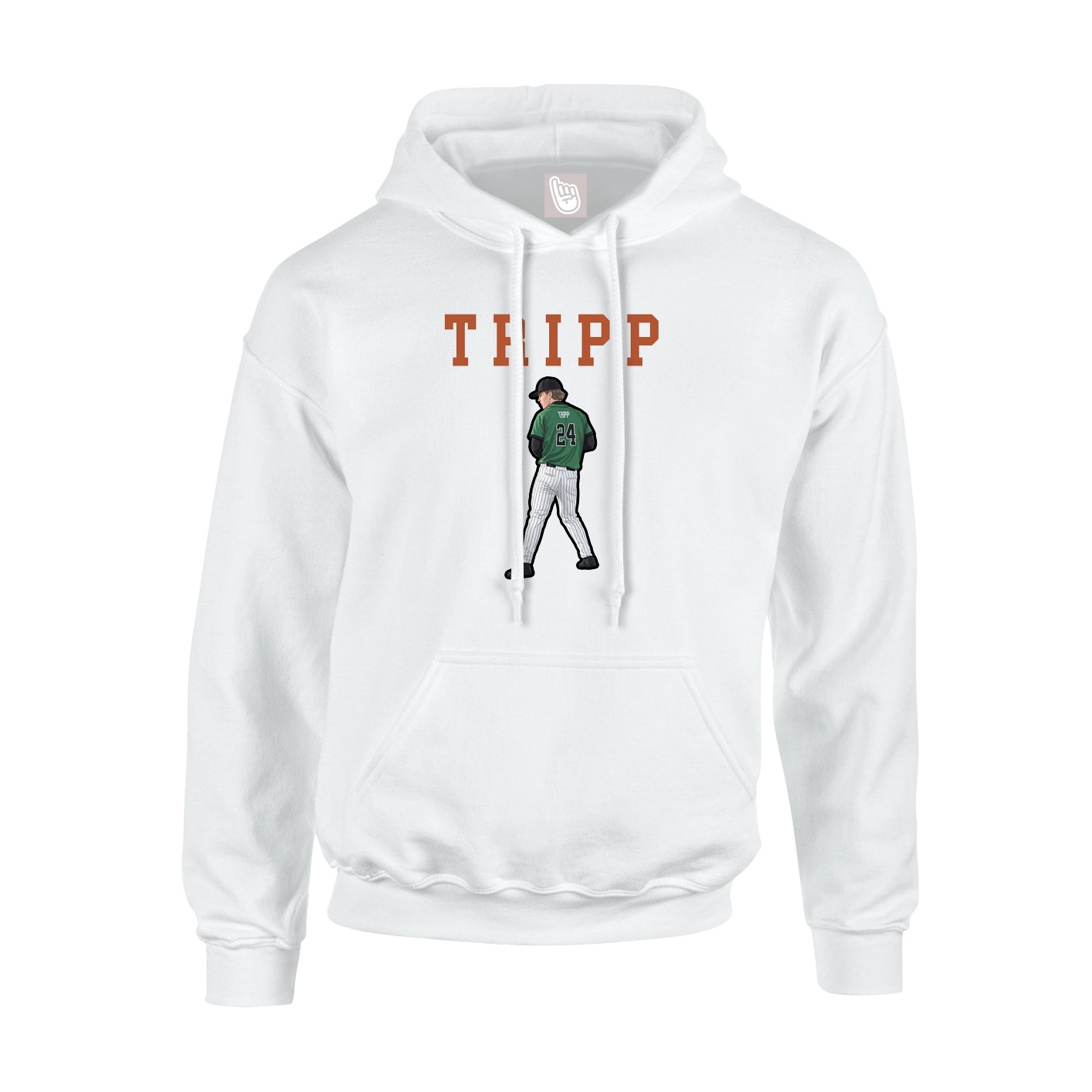 Youth Hoodie — Shirsey in White