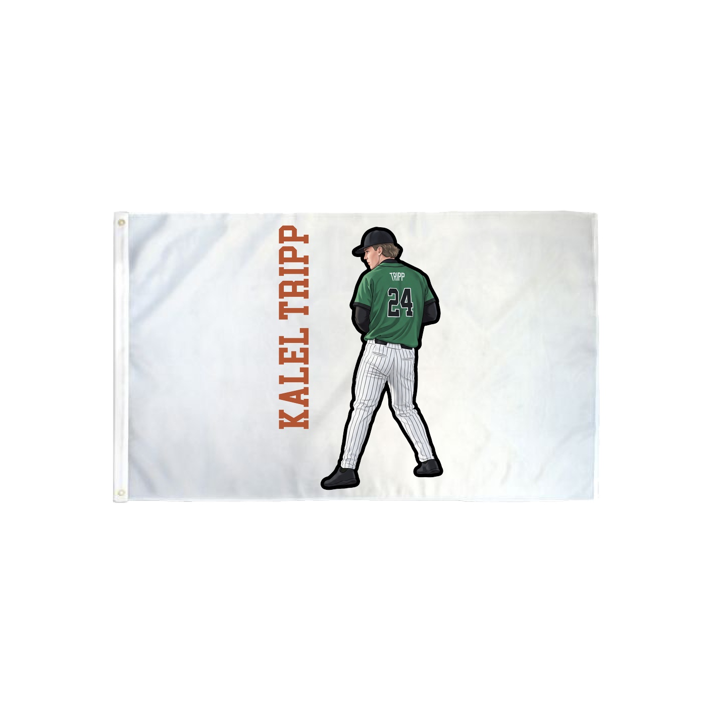 3x5 Flag — Name Vertical in Classic