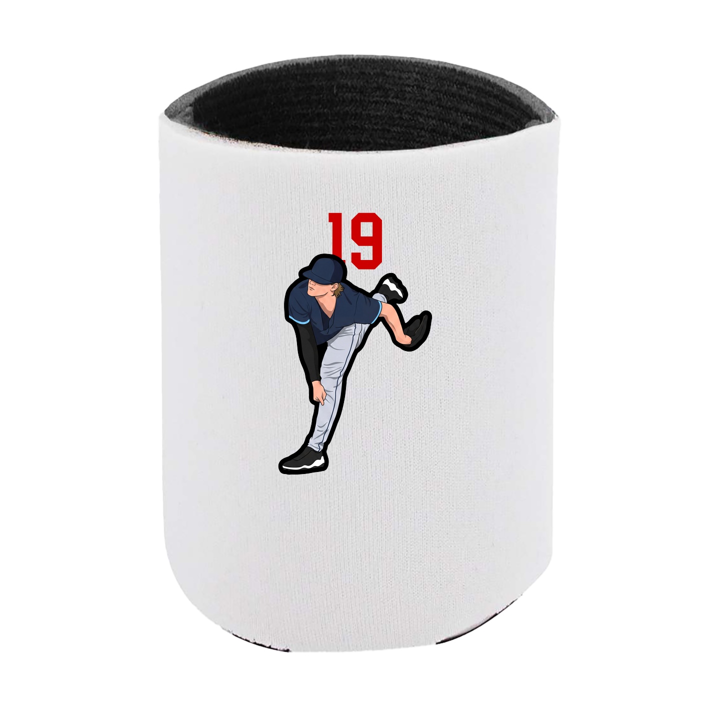 Can Holder — Number Top in White