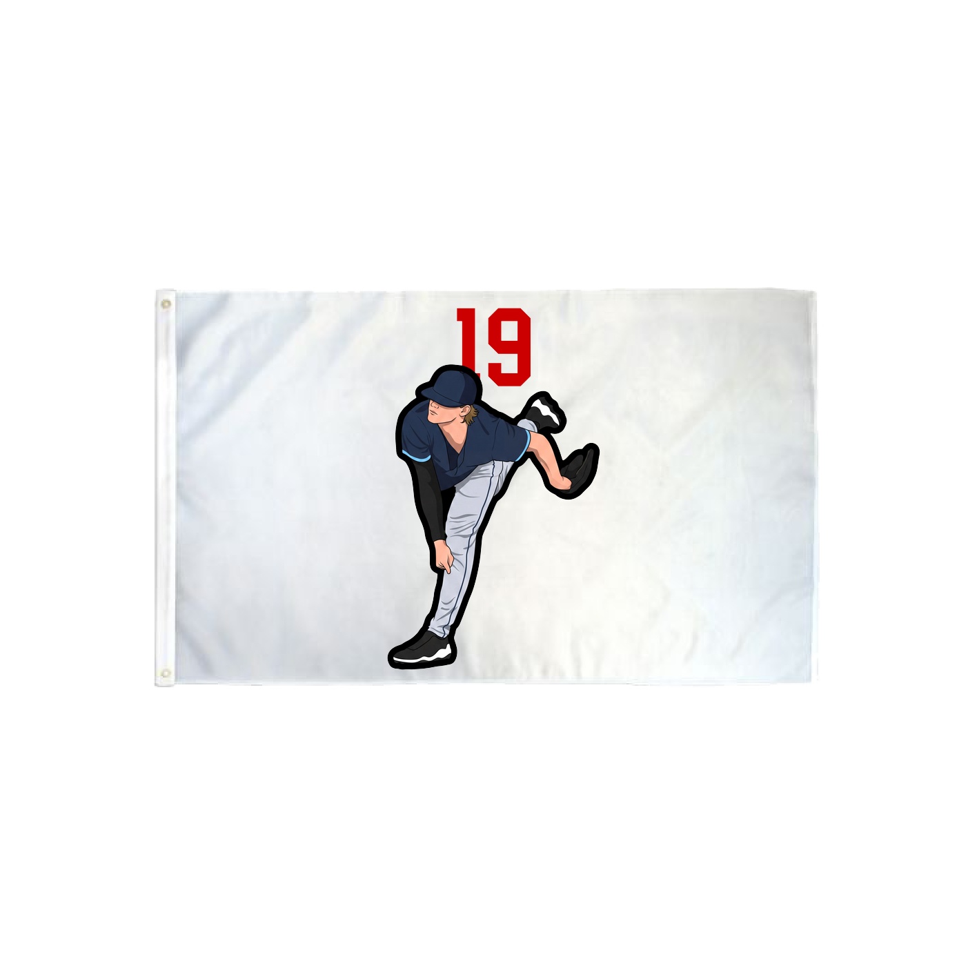 3x5 Flag — Number Top in Classic