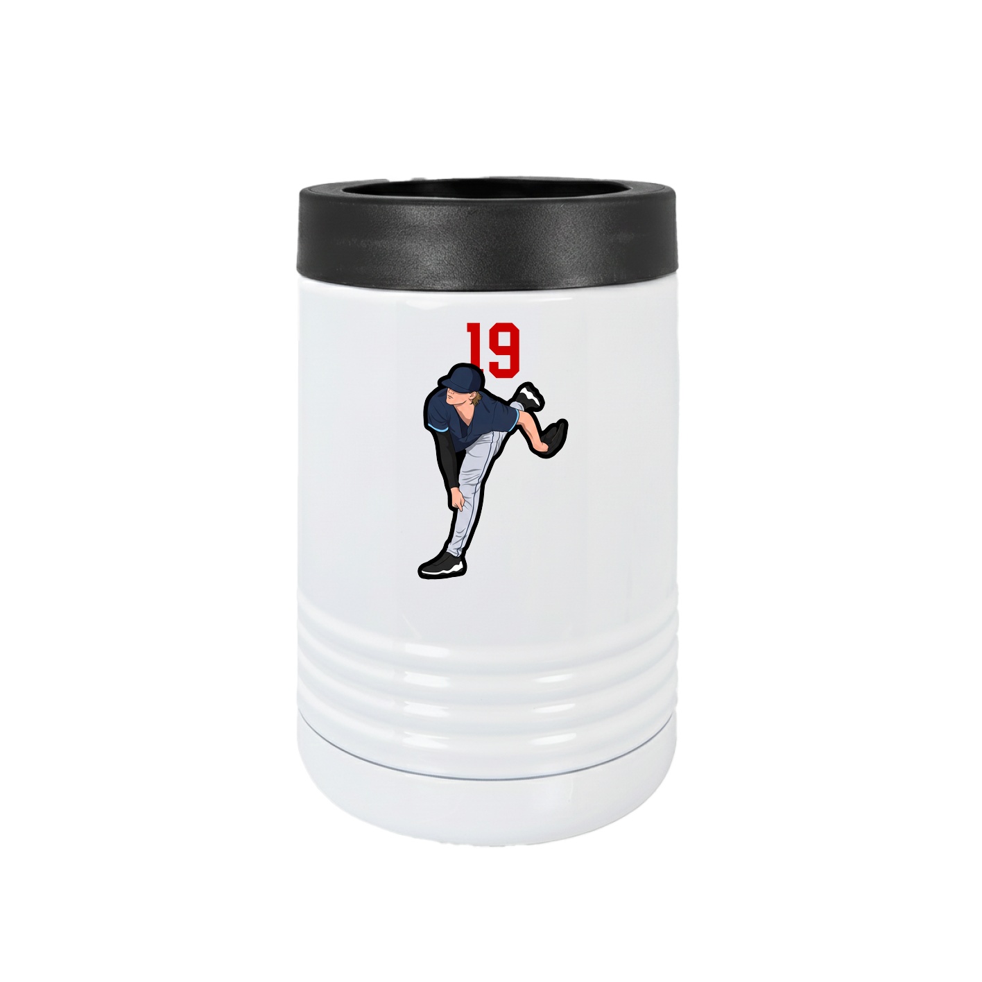 Beverage Holder — Number Top in White