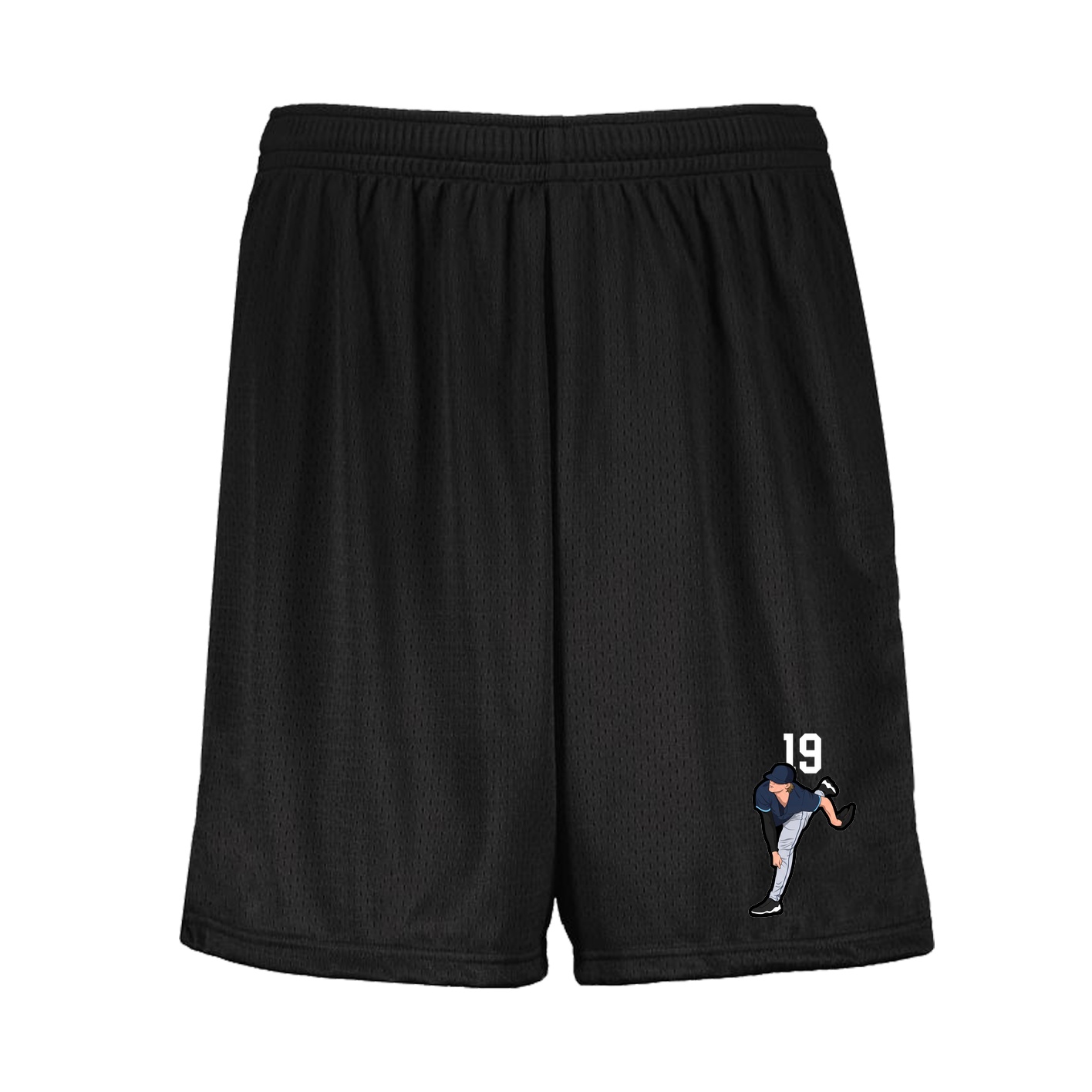 Shorts — Number Top in Black