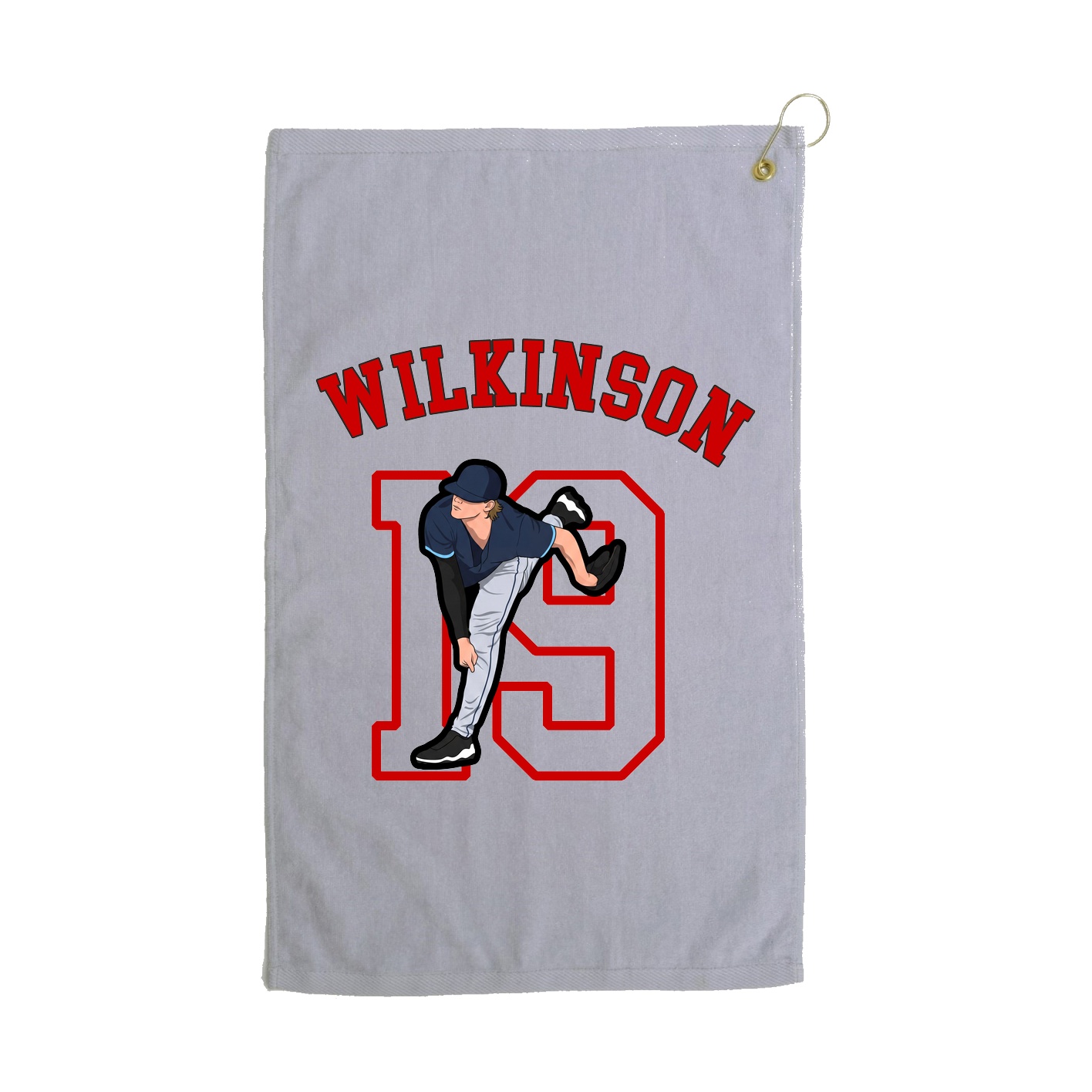 Golf Towel — Shirsey Arch in Grey