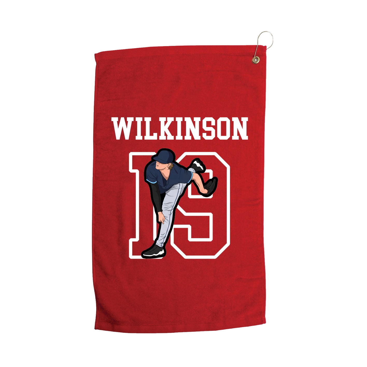 Golf Towel — Shirsey in Red