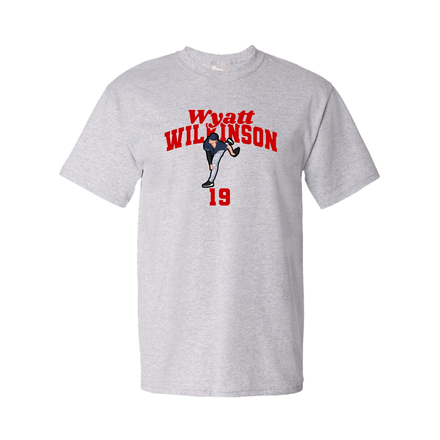 Tee — Signature Arch in Grey