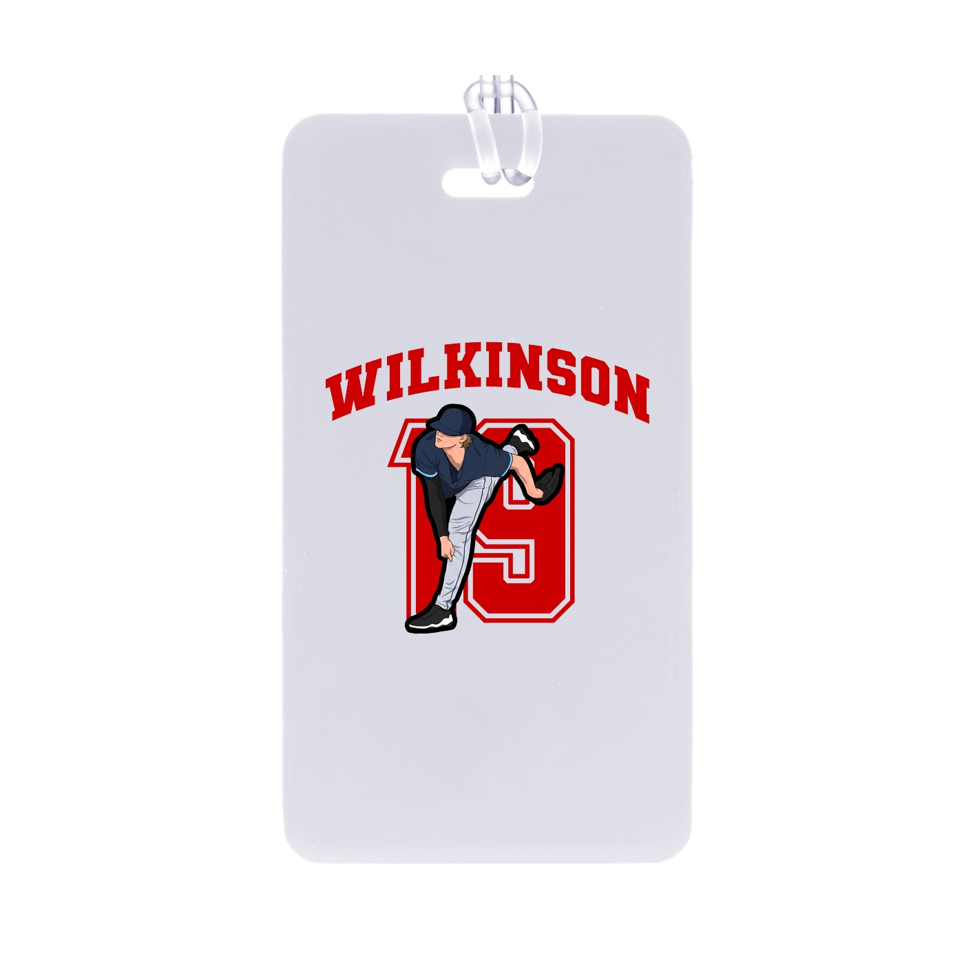 Bag Tag — Number in Classic