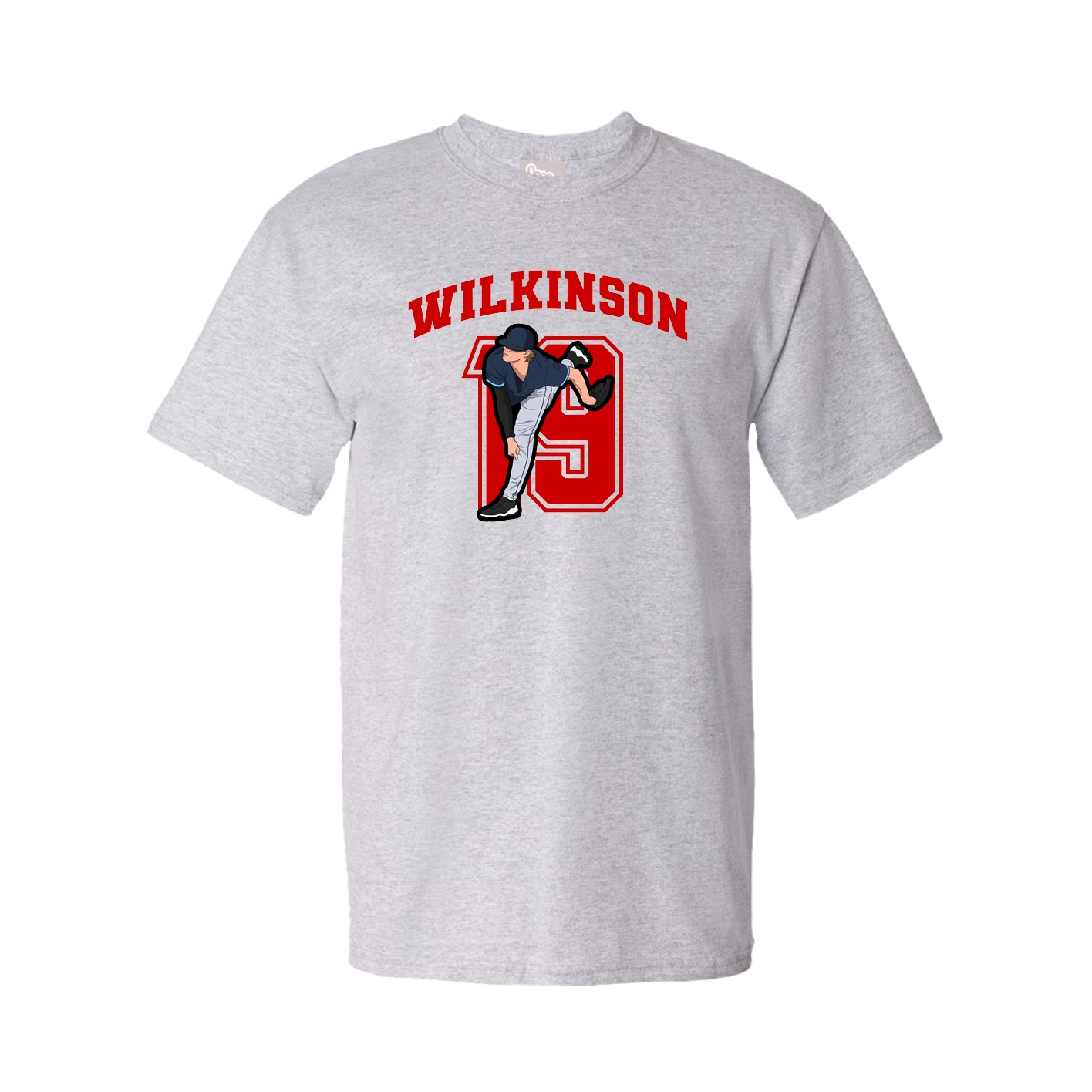 Tee — Number in Grey