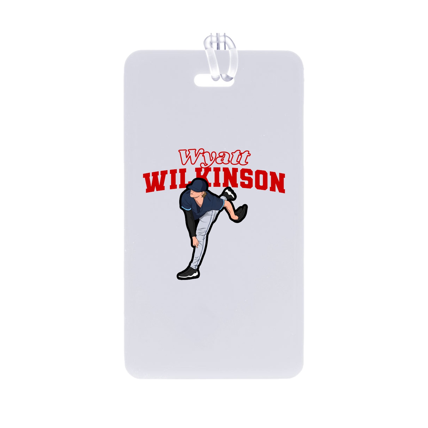 Bag Tag — Name Arch in Classic