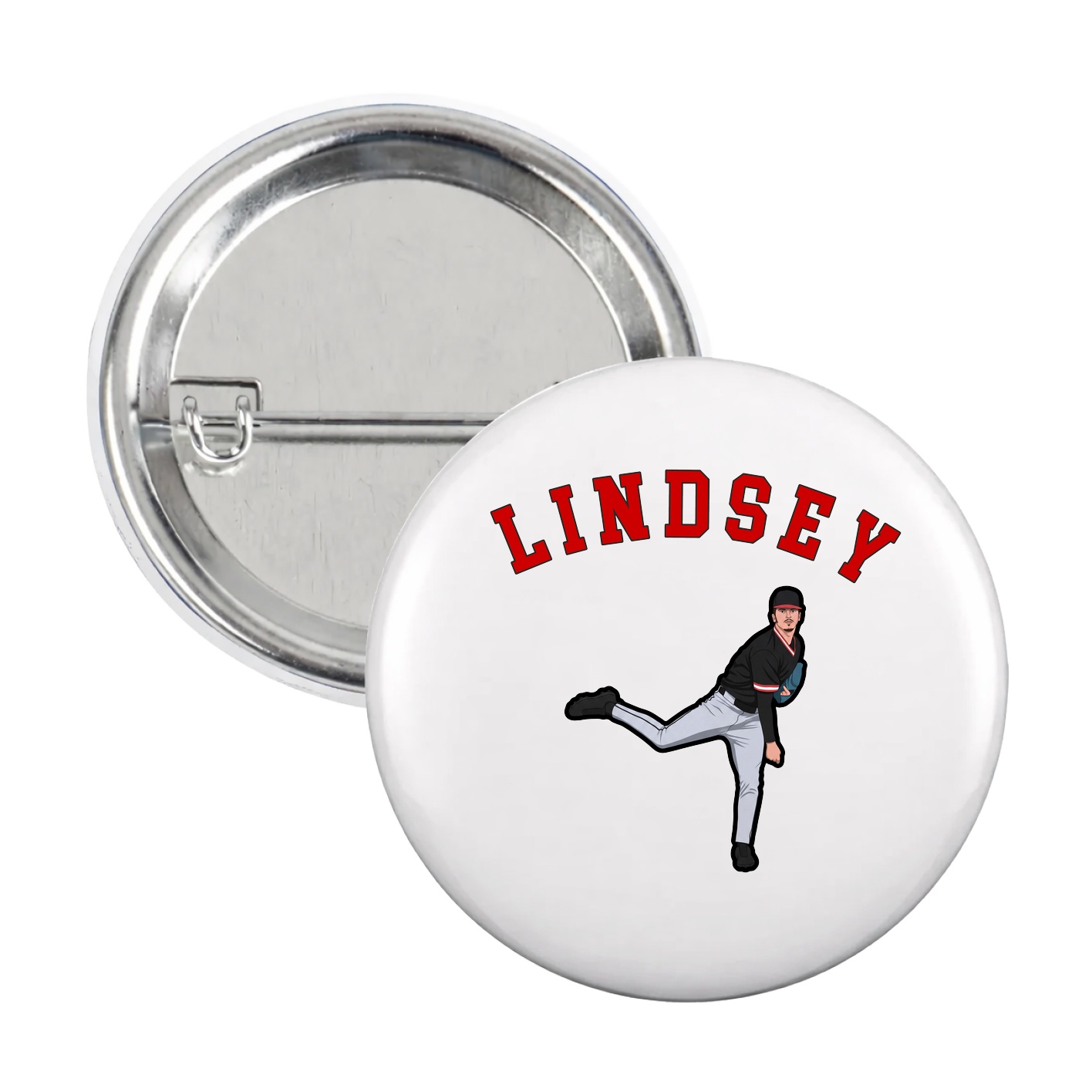 Game Day Button — Shirsey Arch in White
