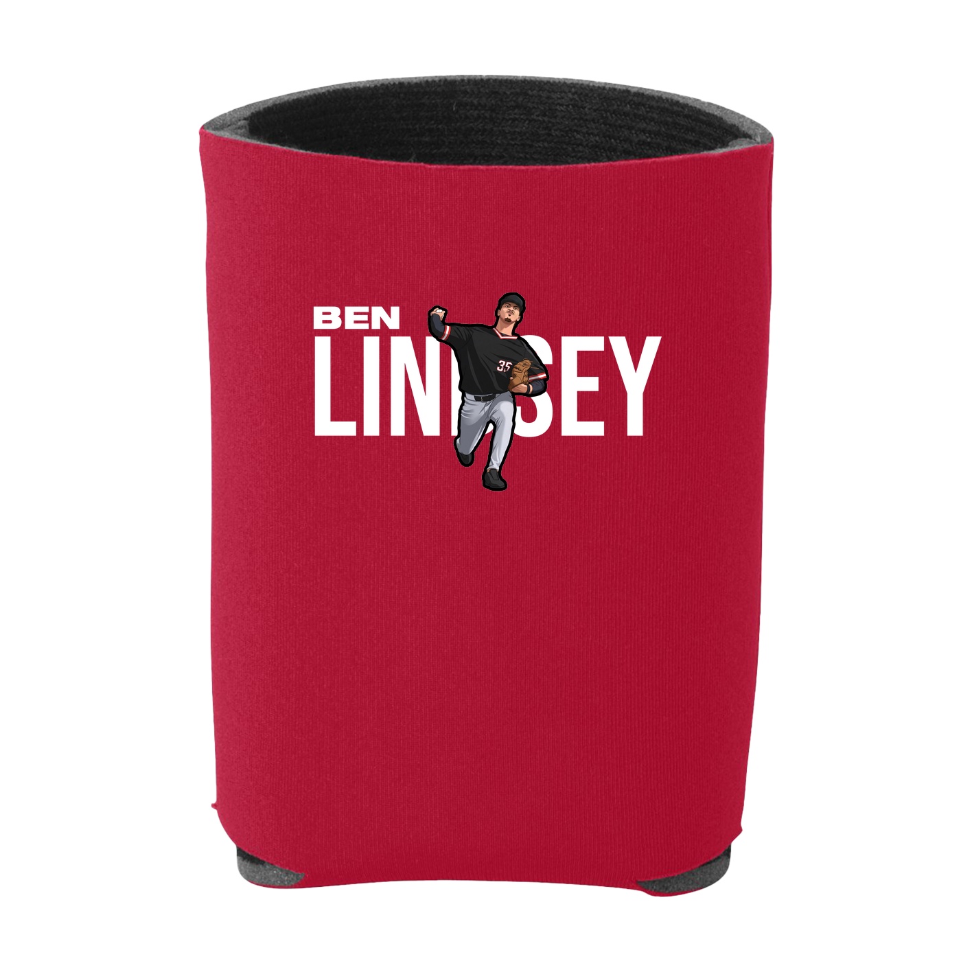 Can Holder — Player Name in Red